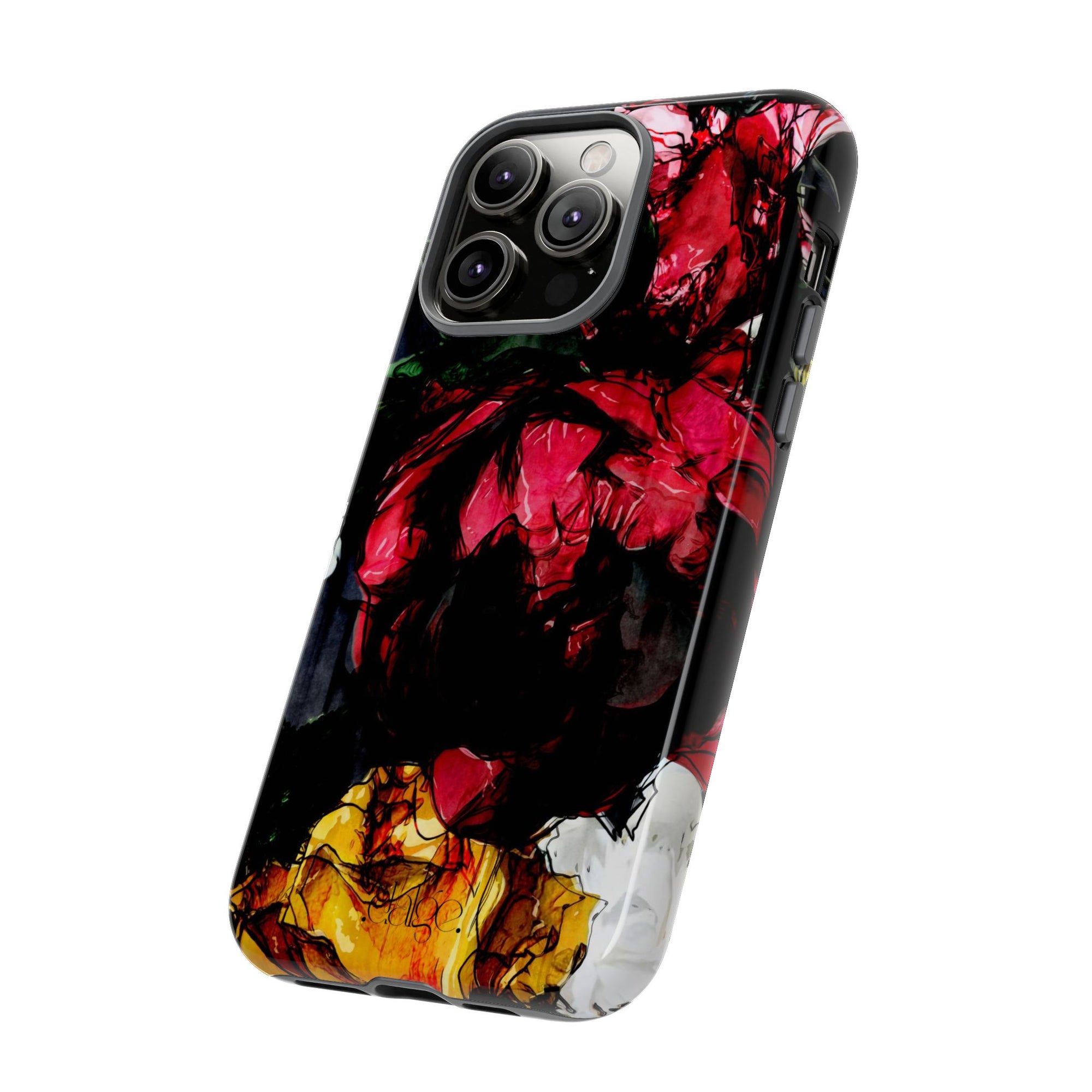 Dark Floral phone Case Analise