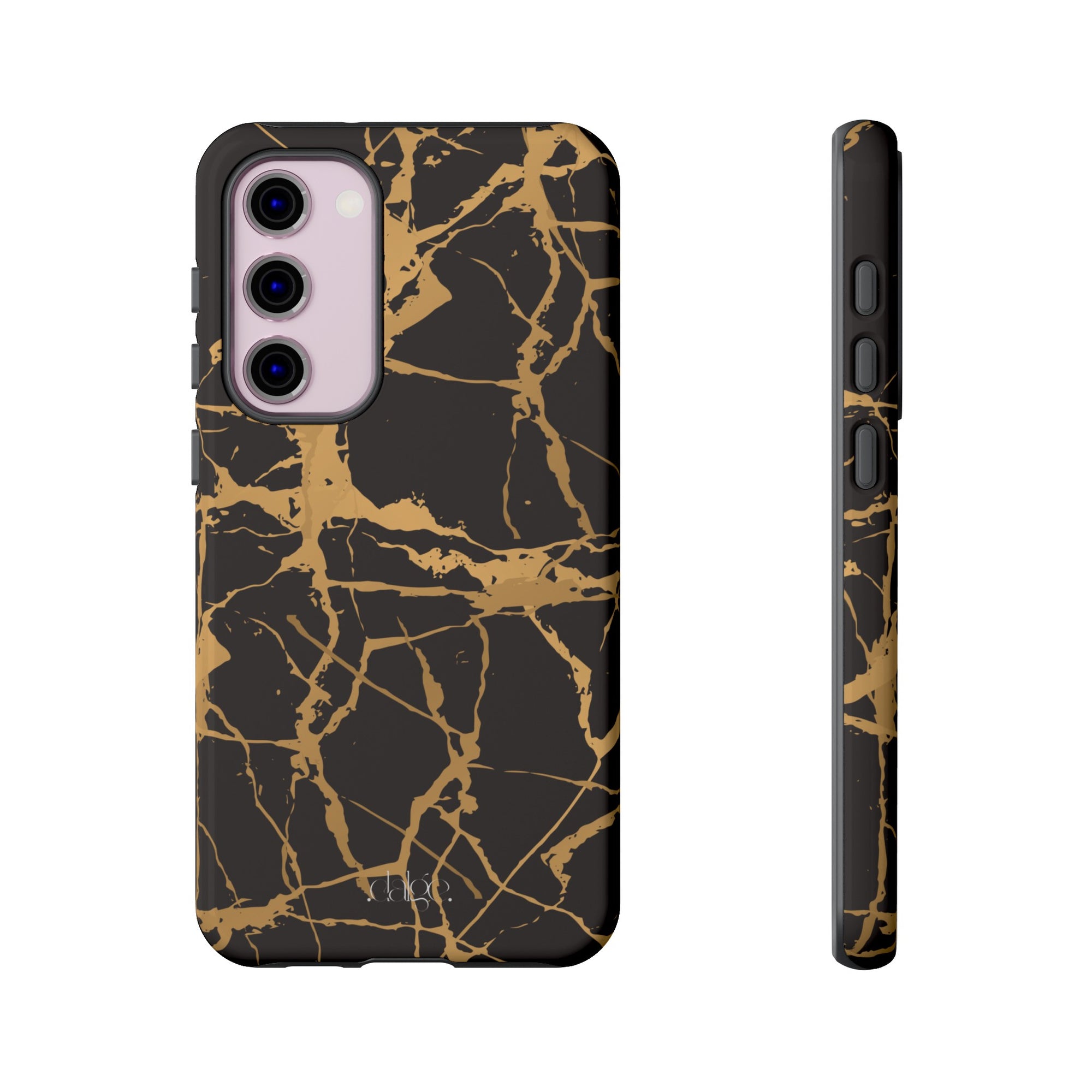 Marble Black and Gold Tough Case, iPhone Tough Case, Samsung Tough Case, Google Pixel Case, Gold marble  Phone Cover, iPhone Tough Case.