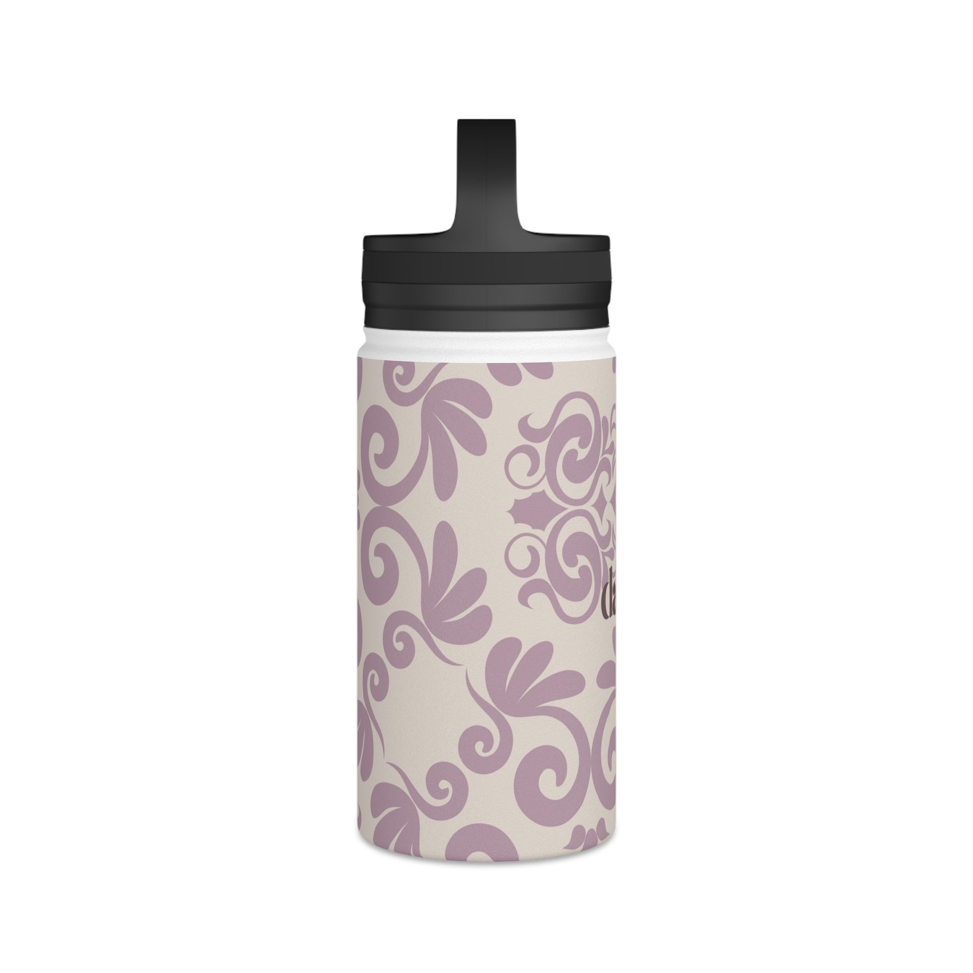 Gigi Stainless Steel Water Bottle With Handle Lid