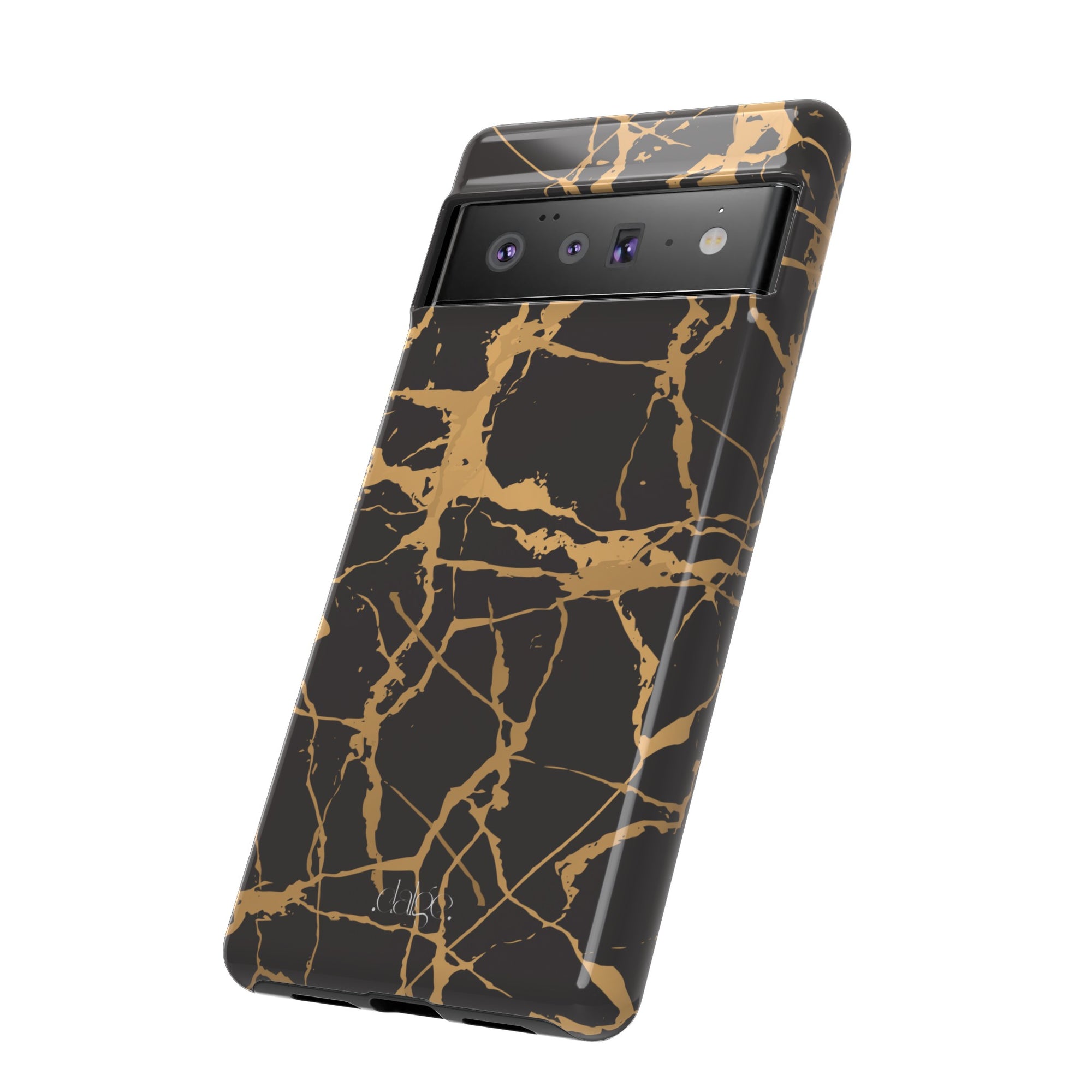 Marble Black and Gold Tough Case, iPhone Tough Case, Samsung Tough Case, Google Pixel Case, Gold marble  Phone Cover, iPhone Tough Case.