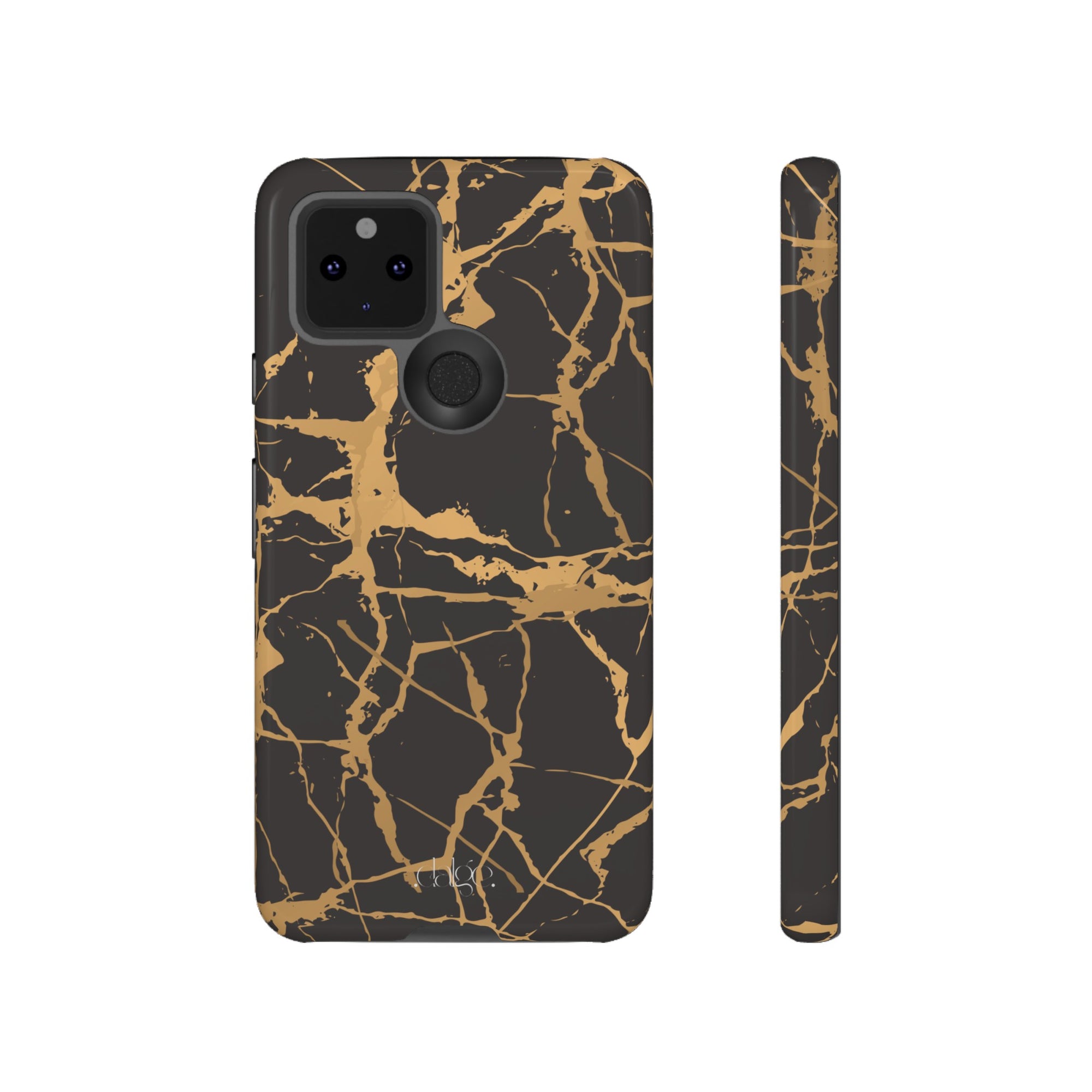 Marble Black and Gold Tough Case, iPhone Tough Case, Samsung Tough Case, Google Pixel Case, Gold marble  Phone Cover, iPhone Tough Case.