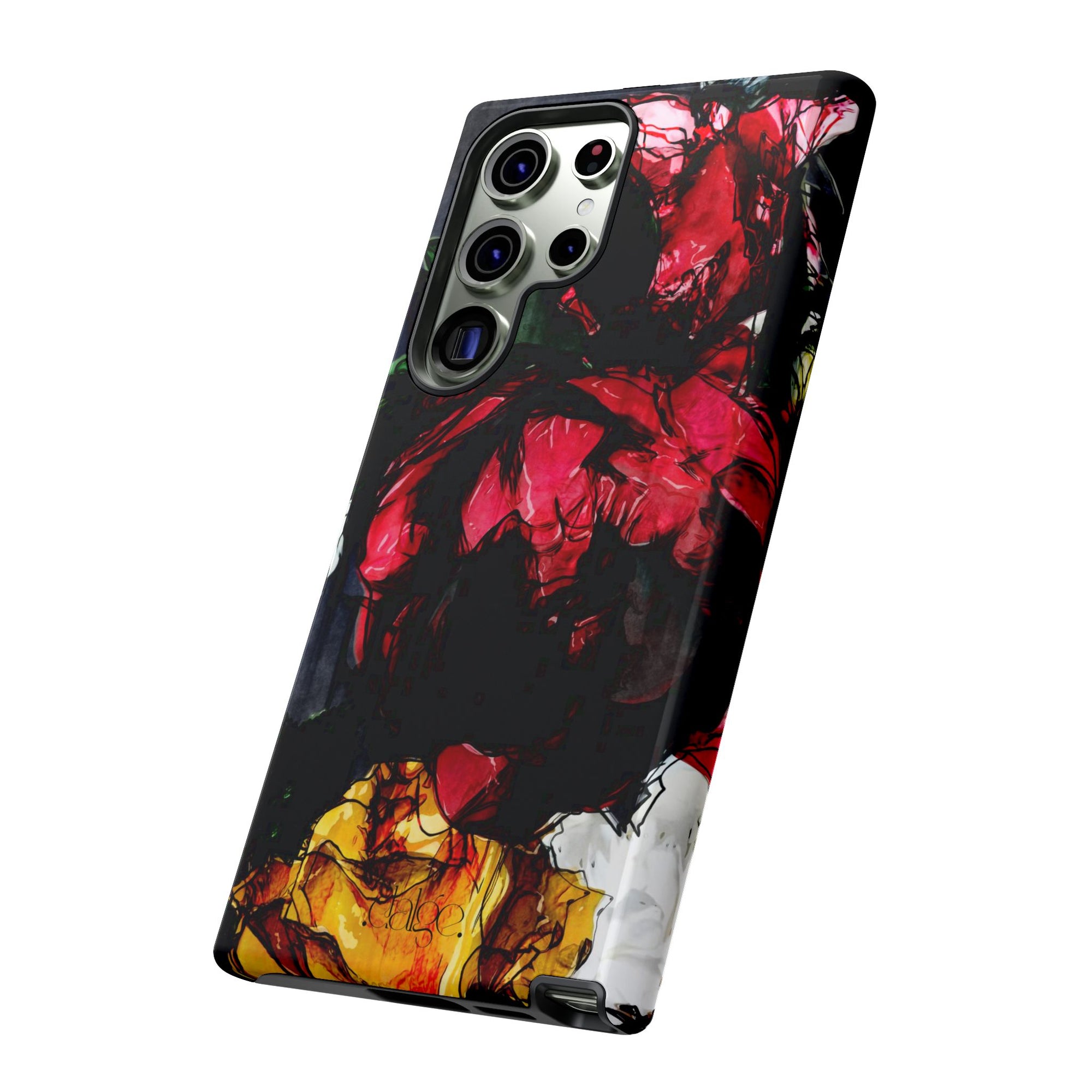 Dark Floral phone Case Analise