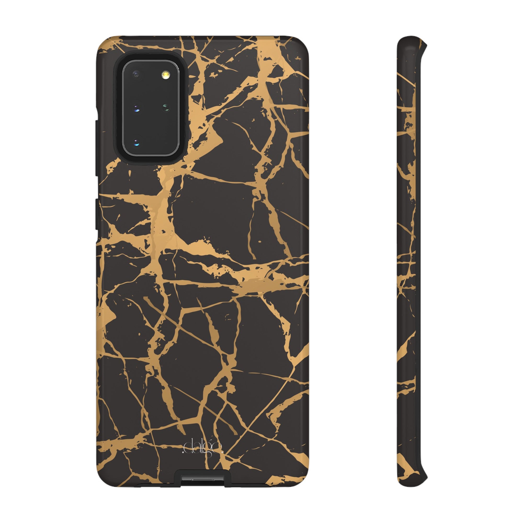 Marble Black and Gold Tough Case, iPhone Tough Case, Samsung Tough Case, Google Pixel Case, Gold marble  Phone Cover, iPhone Tough Case.