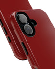 Apple Red Tough Phone Case