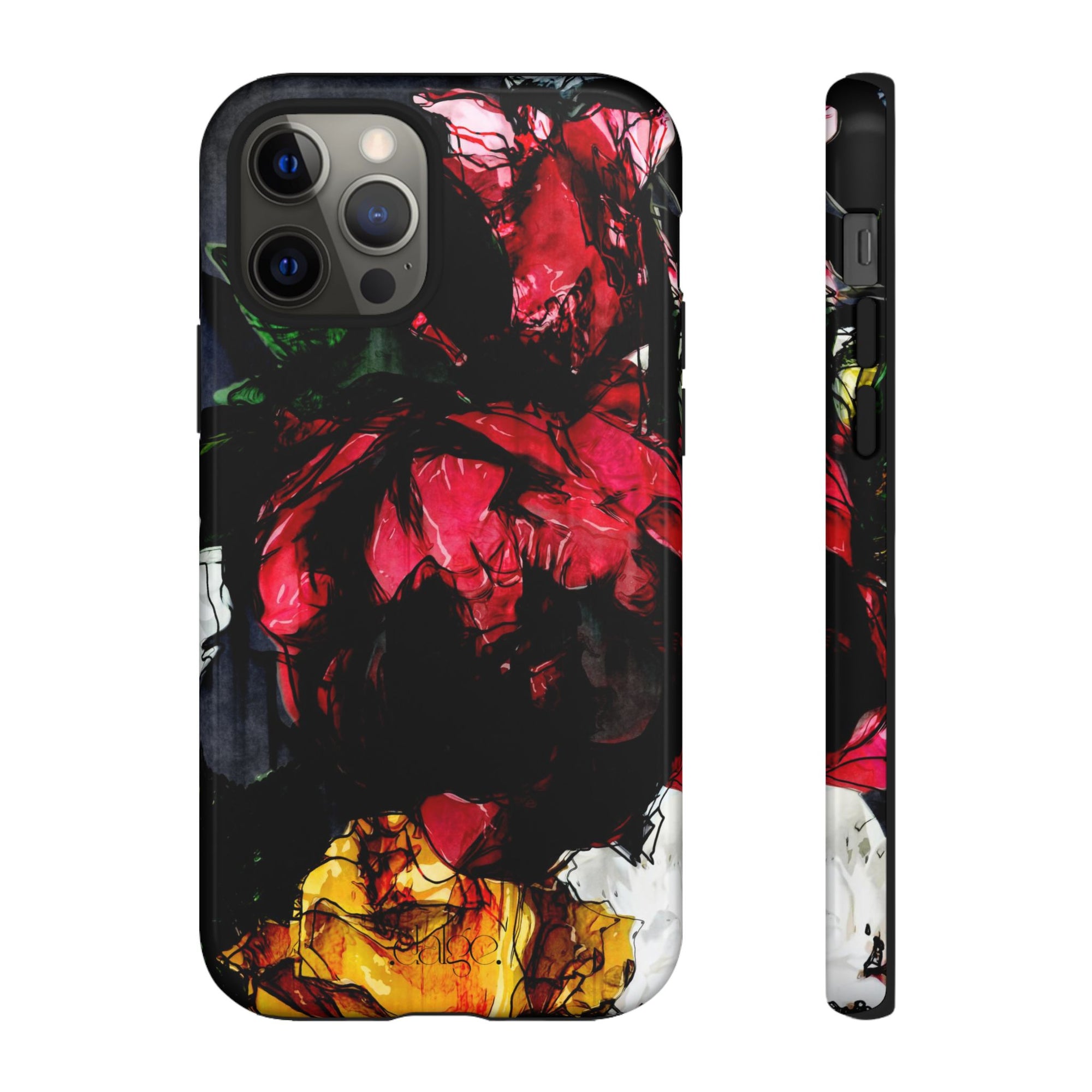 Dark Floral phone Case Analise