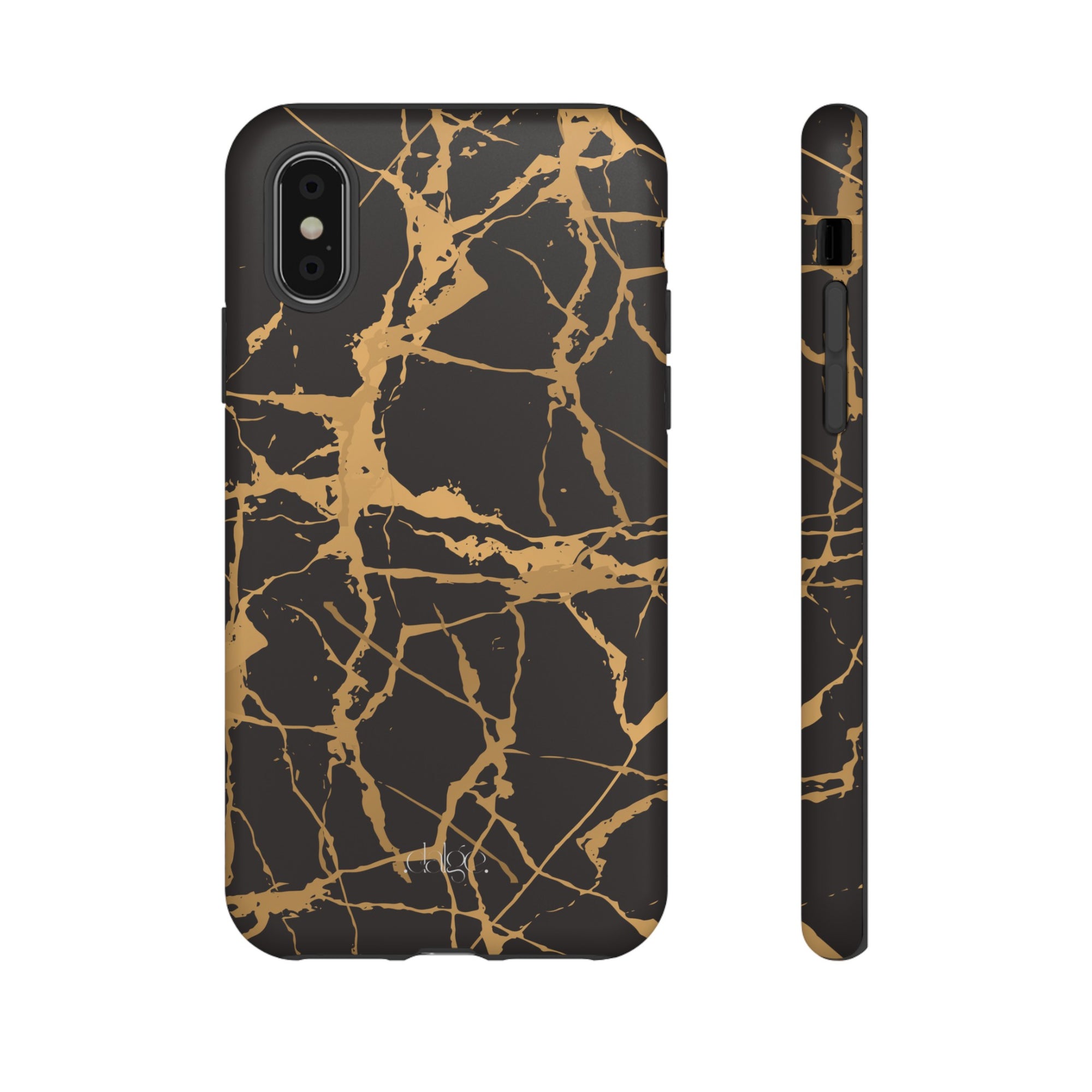 Marble Black and Gold Tough Case, iPhone Tough Case, Samsung Tough Case, Google Pixel Case, Gold marble  Phone Cover, iPhone Tough Case.