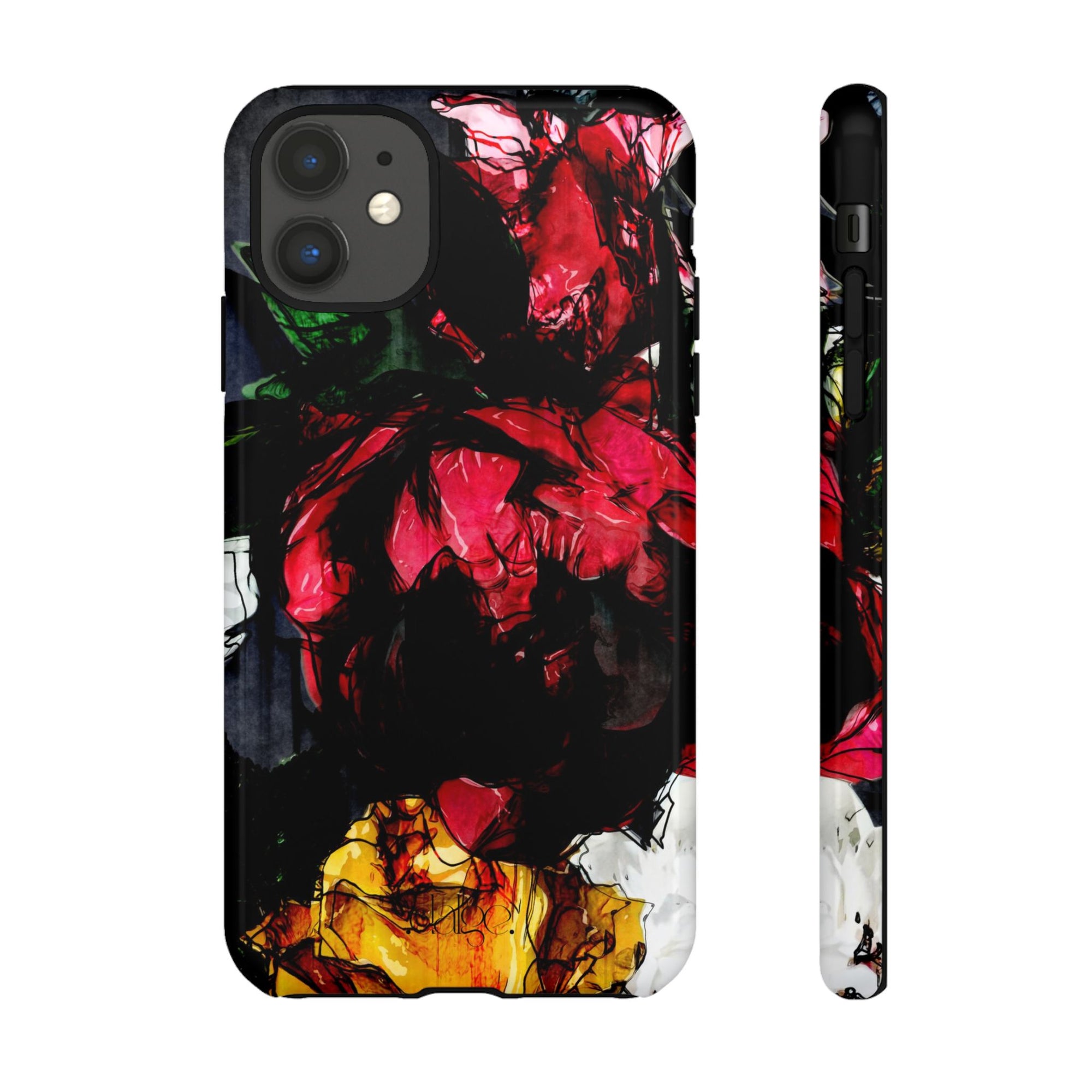 Dark Floral phone Case Analise