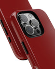 Apple Red Tough Phone Case