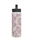 Gigi Stainless Steel Water Bottle With Handle Lid