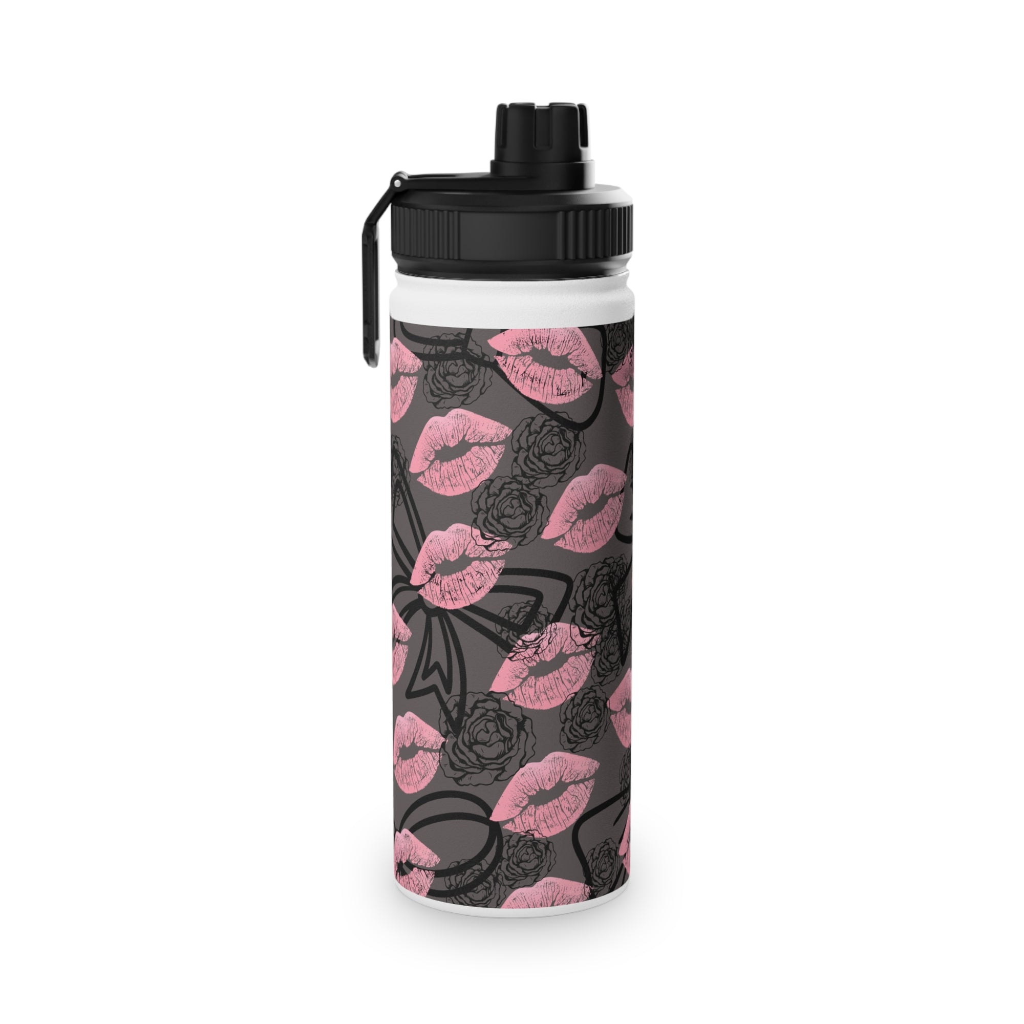 Dark Dream 2 Stainless Steel Water Bottle, Sports Lid, Dark Dream 2 Drinkware-Waterbottle-Dalge