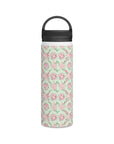 Shabby Chic Moments Stainless Steel Water Bottle, Handle Lid