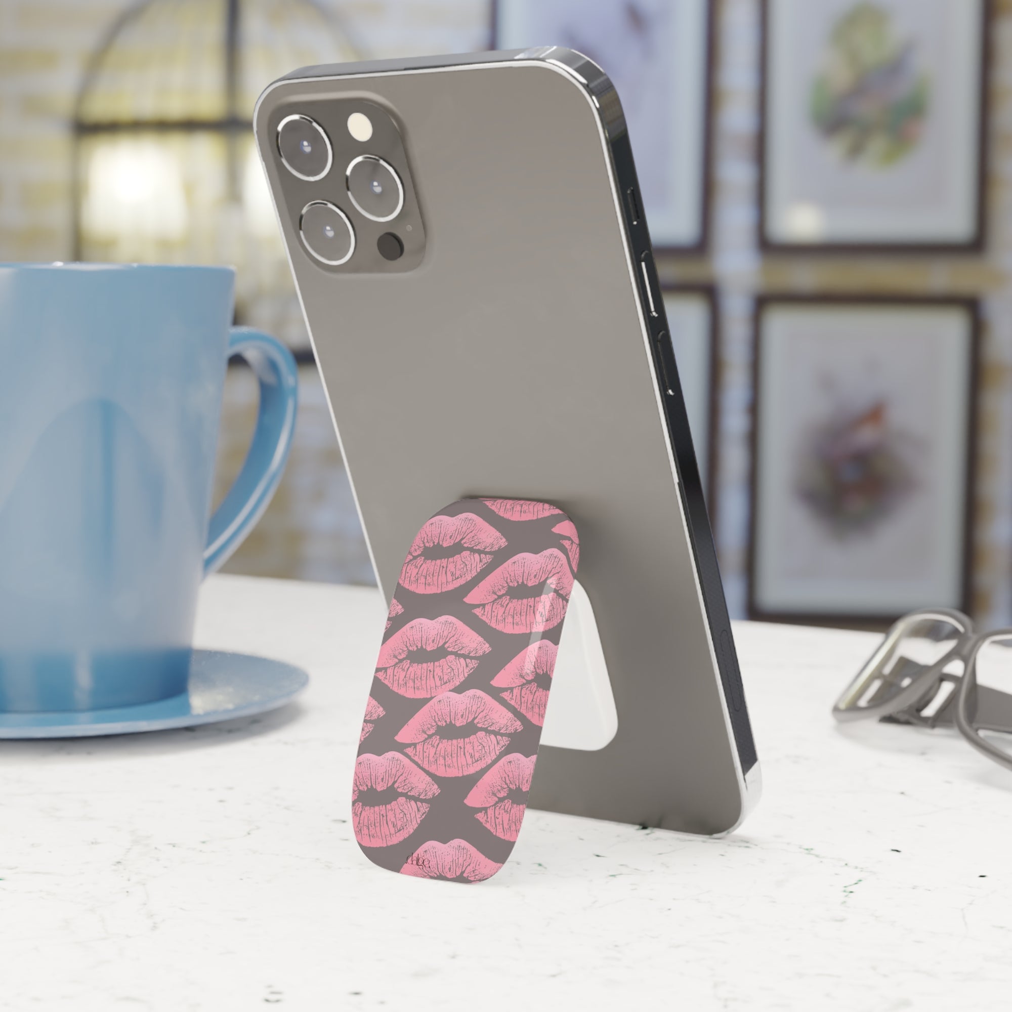 Dark Dream Phone Click-On Grip, Dream Pink Grip, Midnight blue Grip, Phone Click-on, Phone grip, Pink Click-on, Dream Phone Grip-Accessories-Dalge