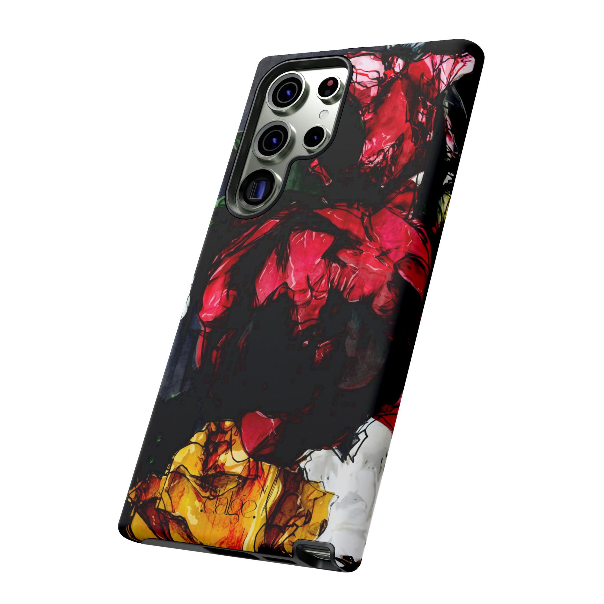 Dark Floral phone Case Analise