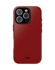 Apple Red Tough Phone Case