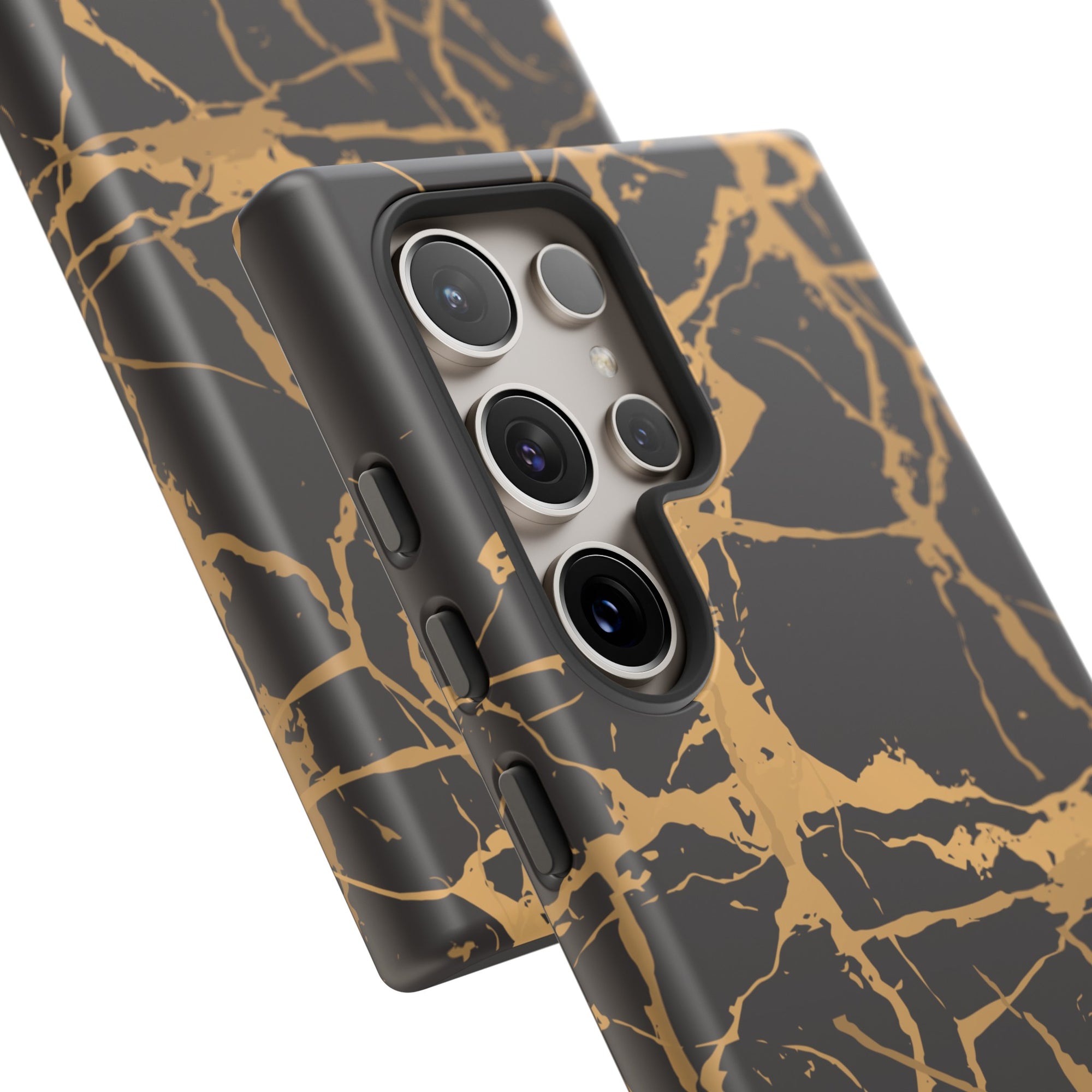 Marble Black and Gold Tough Case, iPhone Tough Case, Samsung Tough Case, Google Pixel Case, Gold marble  Phone Cover, iPhone Tough Case.