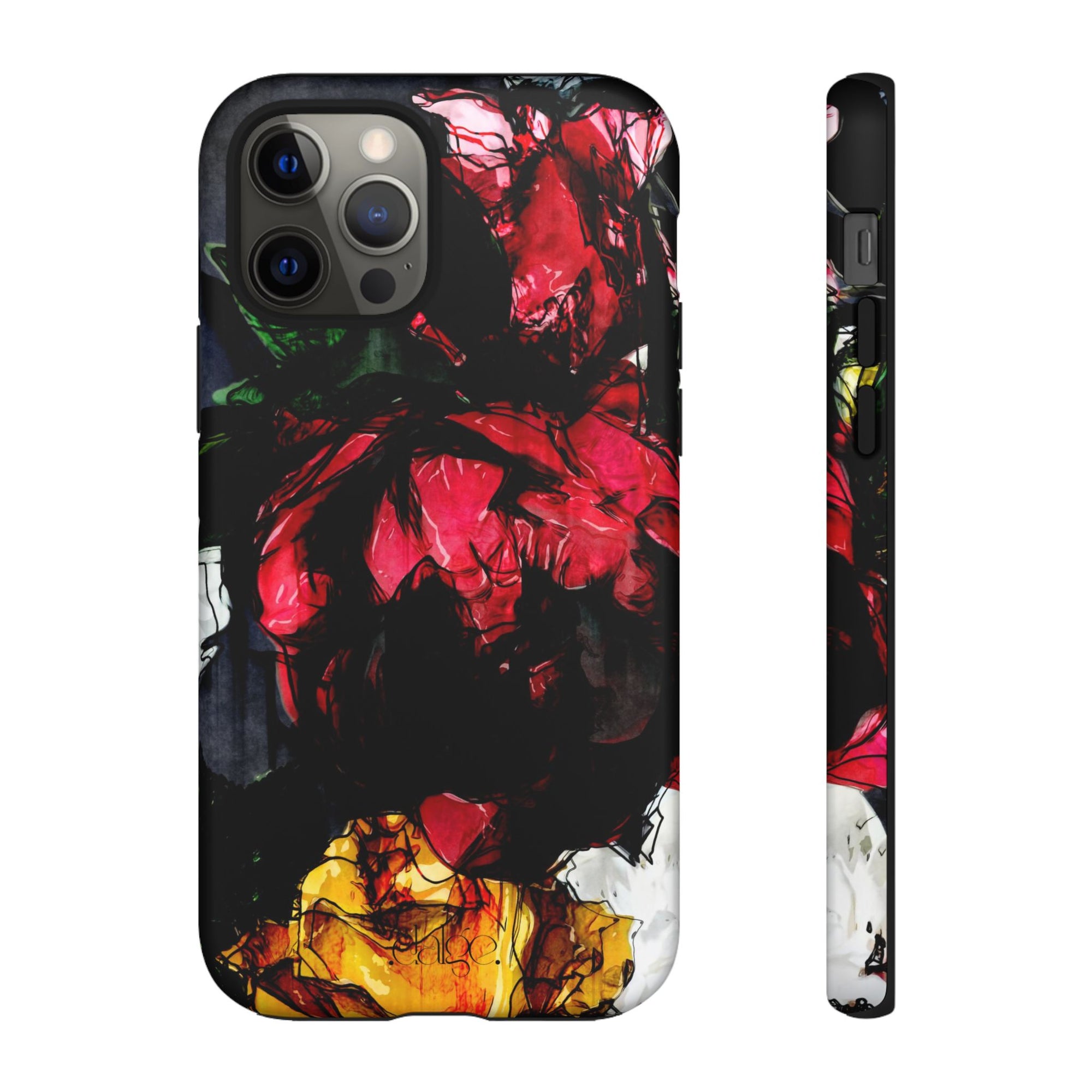 Dark Floral phone Case Analise