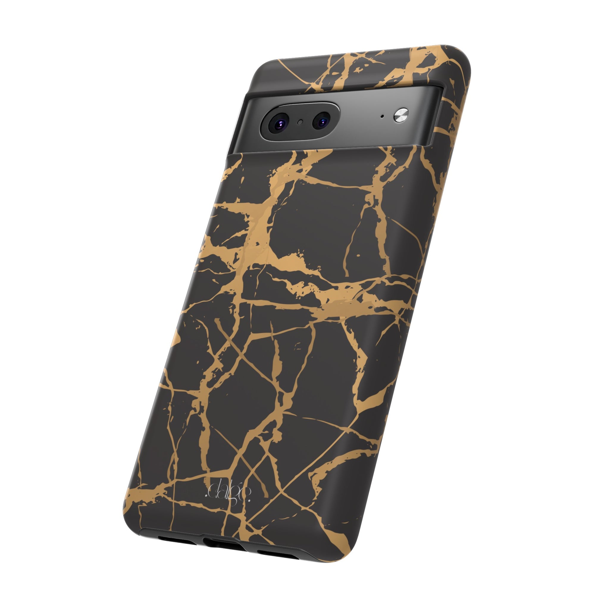 Marble Black and Gold Tough Case, iPhone Tough Case, Samsung Tough Case, Google Pixel Case, Gold marble  Phone Cover, iPhone Tough Case.