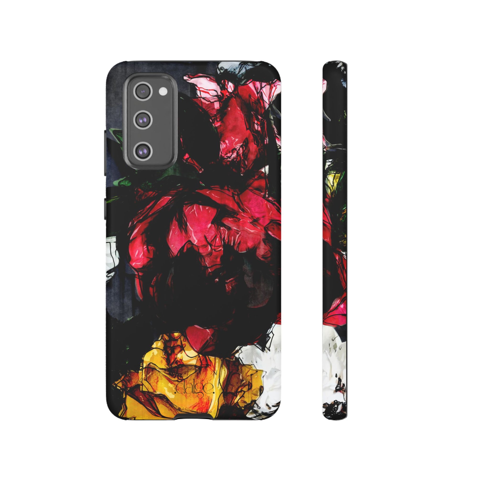 Dark Floral phone Case Analise