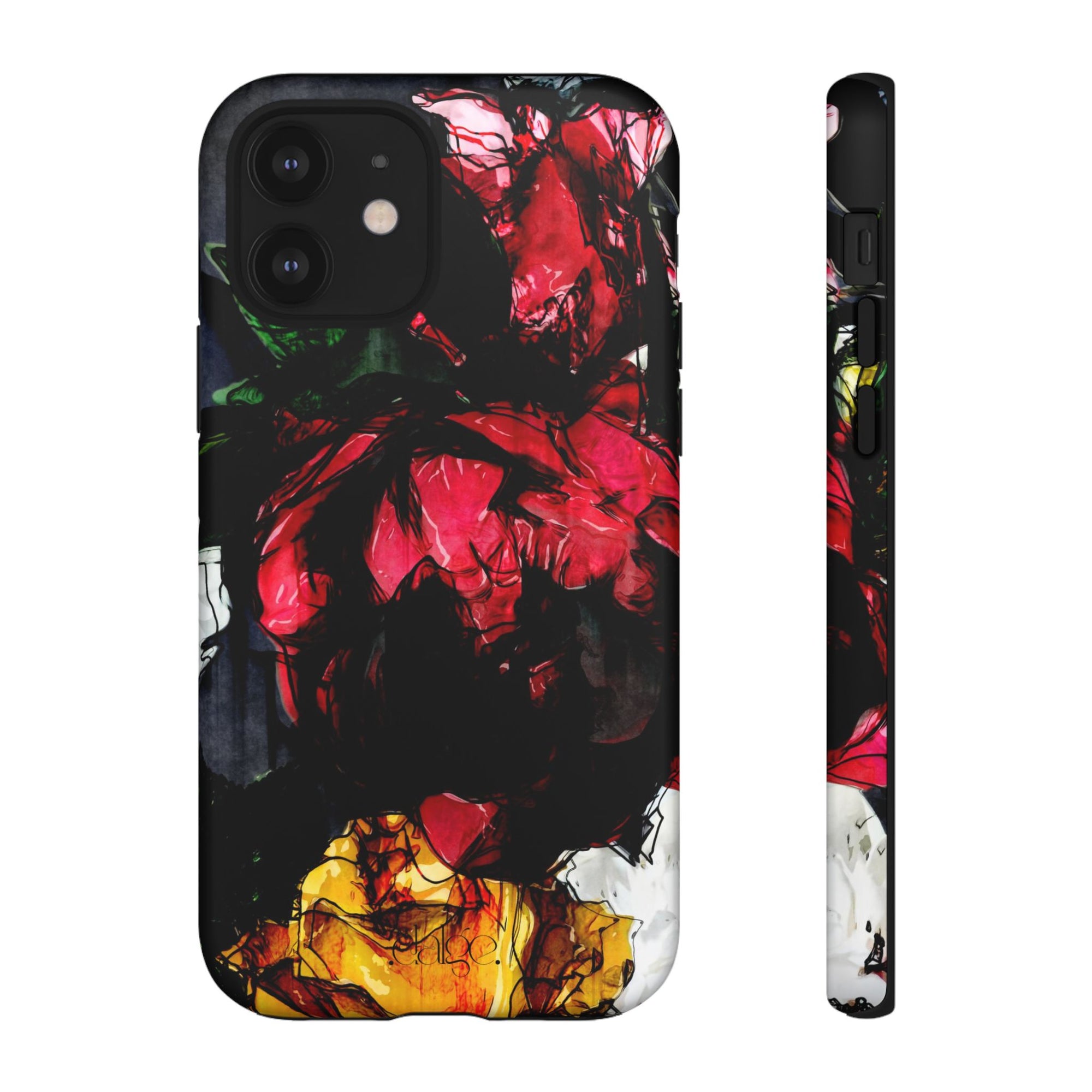 Dark Floral phone Case Analise