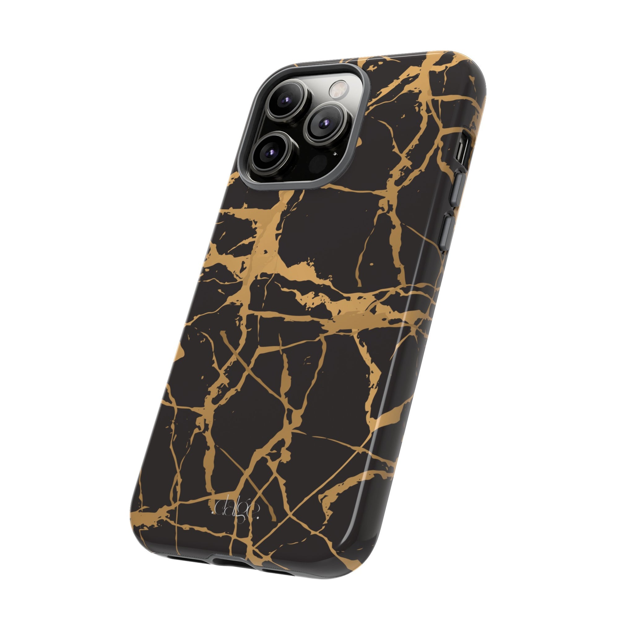 Marble Black and Gold Tough Case, iPhone Tough Case, Samsung Tough Case, Google Pixel Case, Gold marble  Phone Cover, iPhone Tough Case.