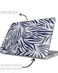 Midnight Blue Animal Print MacBook Case-Tech Accessories-Dalge