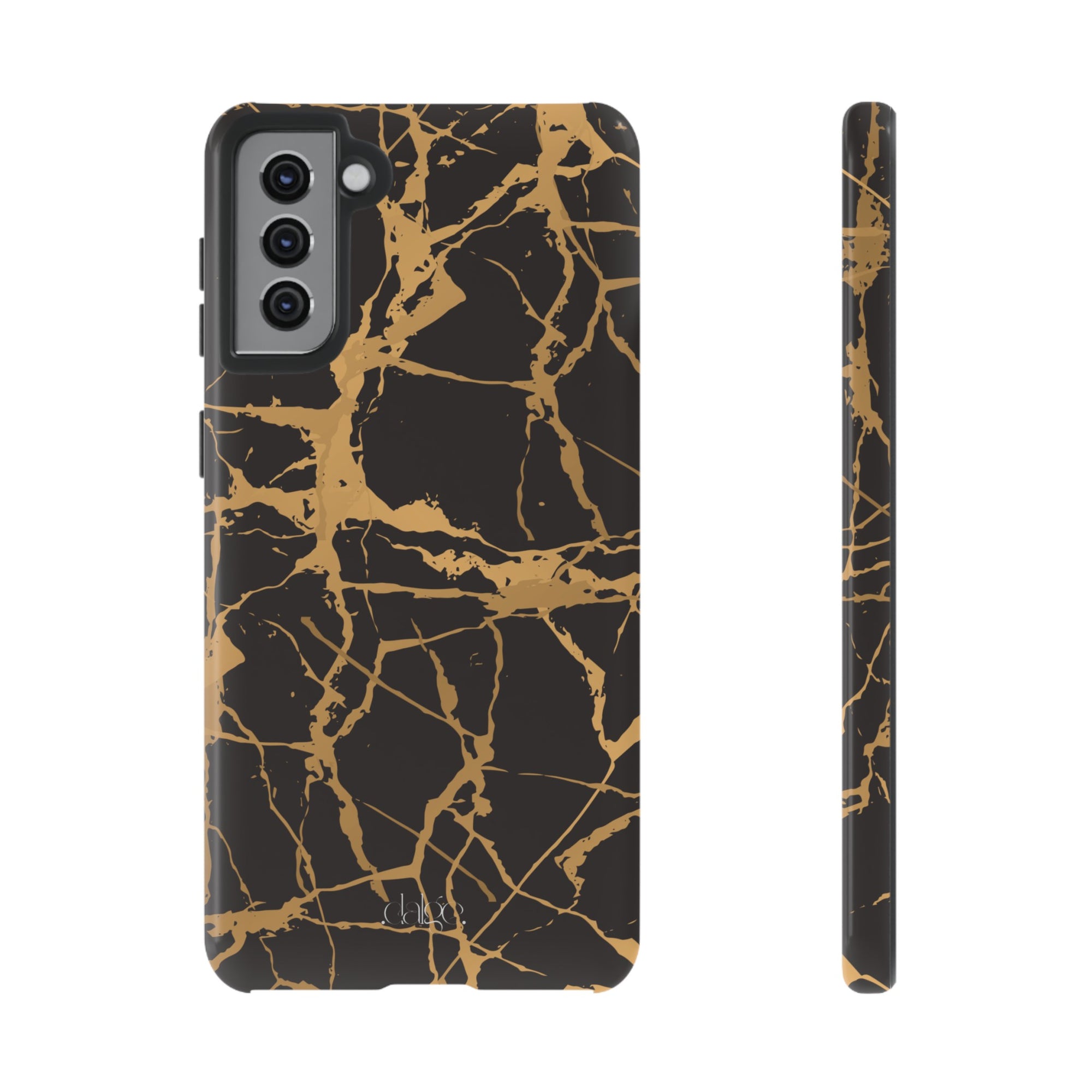 Marble Black and Gold Tough Case, iPhone Tough Case, Samsung Tough Case, Google Pixel Case, Gold marble  Phone Cover, iPhone Tough Case.