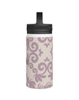 Gigi Stainless Steel Water Bottle With Handle Lid