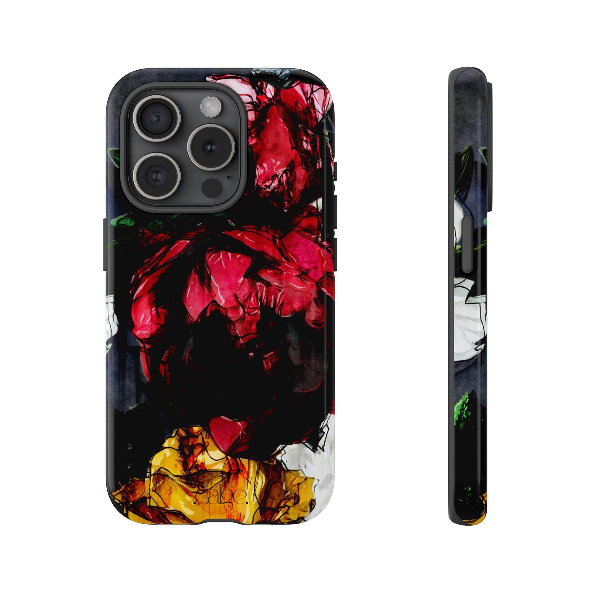 Dark Floral phone Case Analise