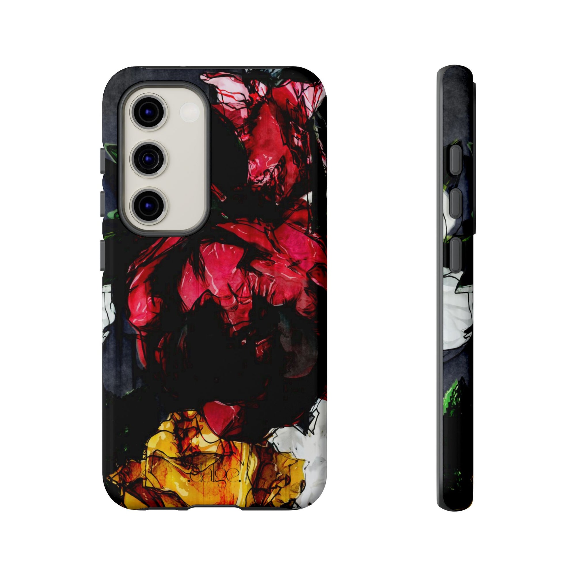 Dark Floral phone Case Analise