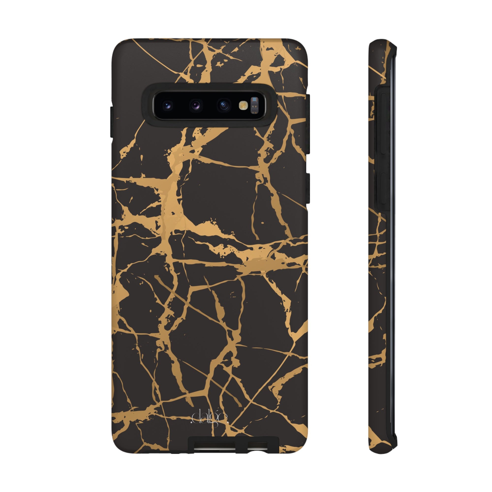 Marble Black and Gold Tough Case, iPhone Tough Case, Samsung Tough Case, Google Pixel Case, Gold marble  Phone Cover, iPhone Tough Case.