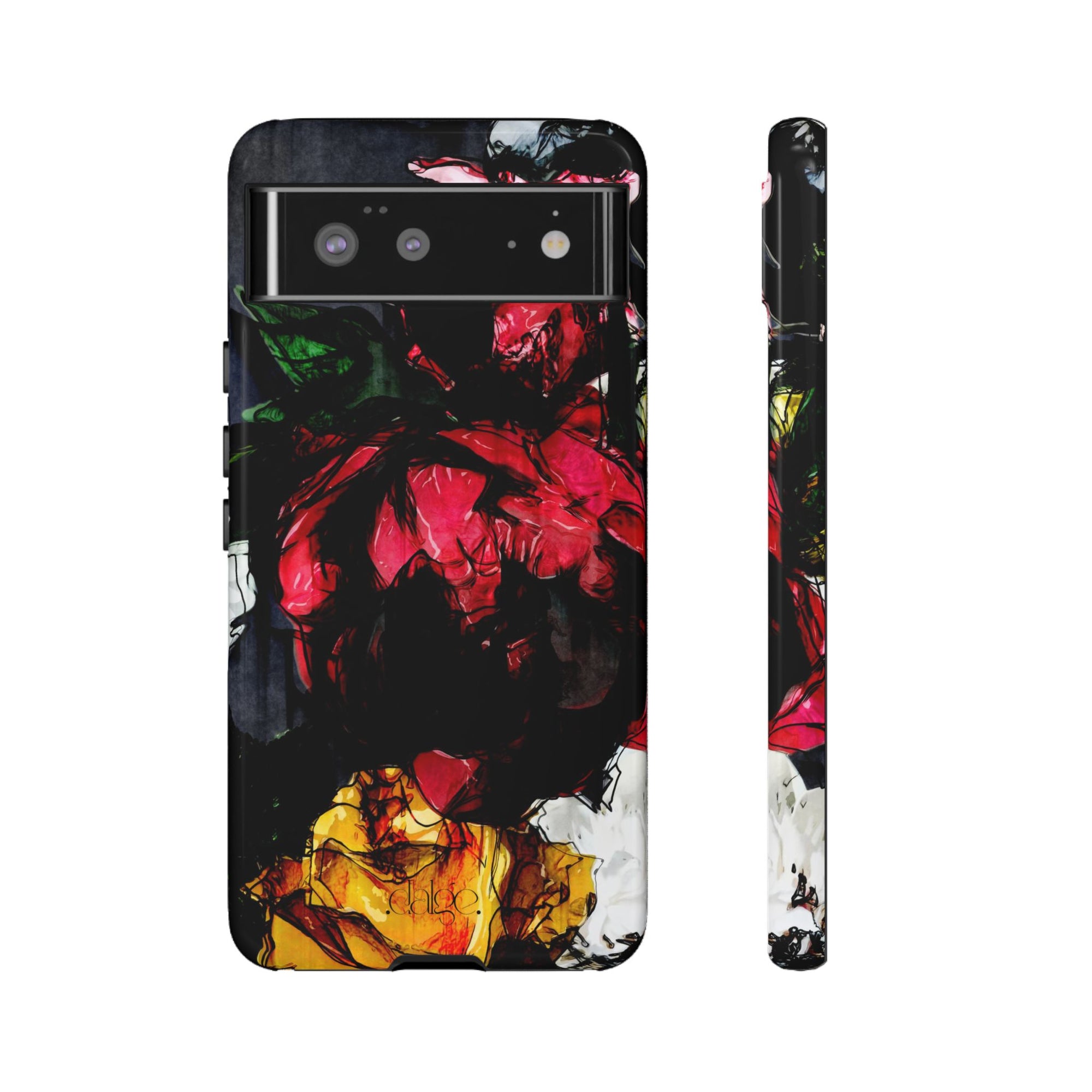 Dark Floral phone Case Analise