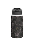 Dark Academia Stainless Steel Water Bottle, Dark Floral Water Bottle, Floral Drinkware, Dark Academia Drinkware, Vintage floral water bottle-Mug-Dalge