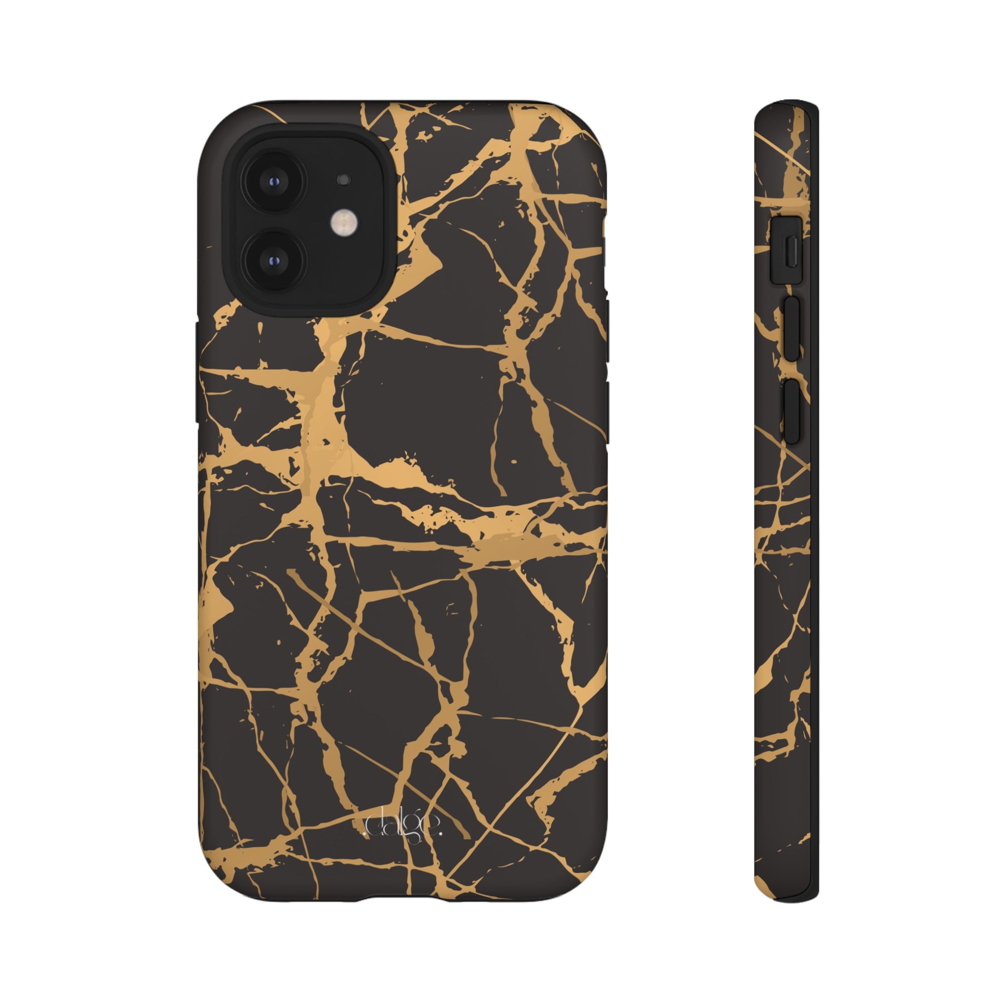 Marble Black and Gold Tough Case, iPhone Tough Case, Samsung Tough Case, Google Pixel Case, Gold marble  Phone Cover, iPhone Tough Case.