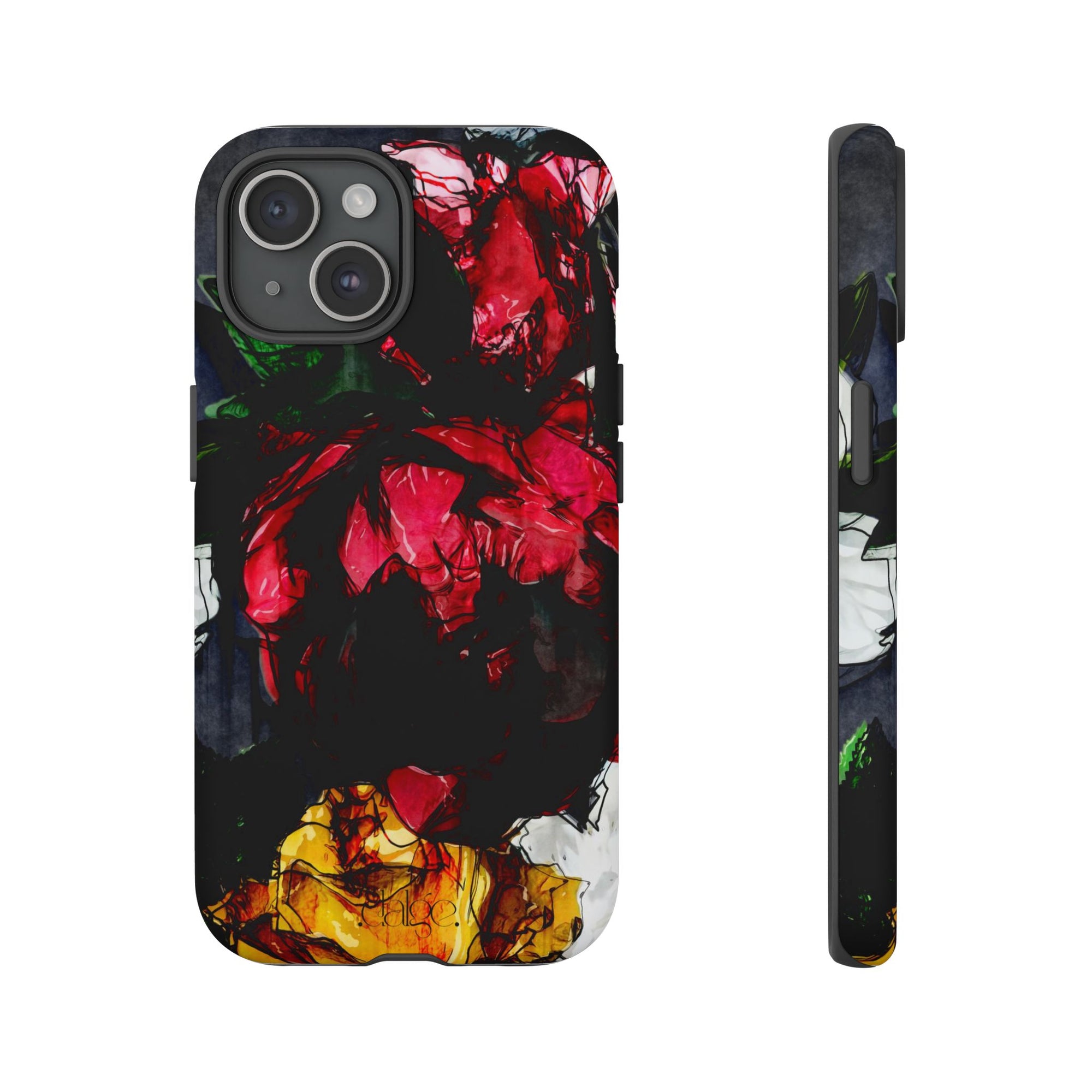 Dark Floral phone Case Analise