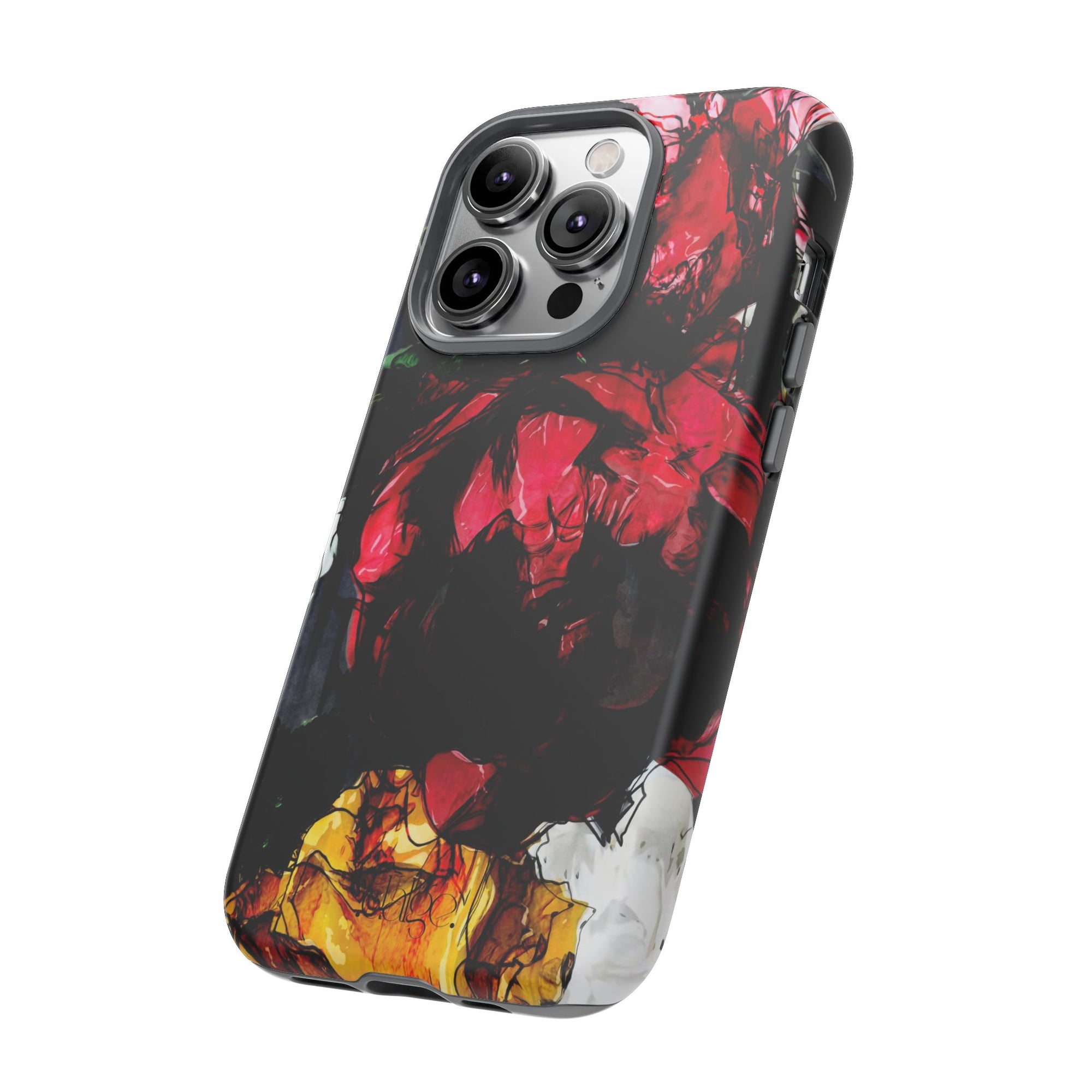 Dark Floral phone Case Analise