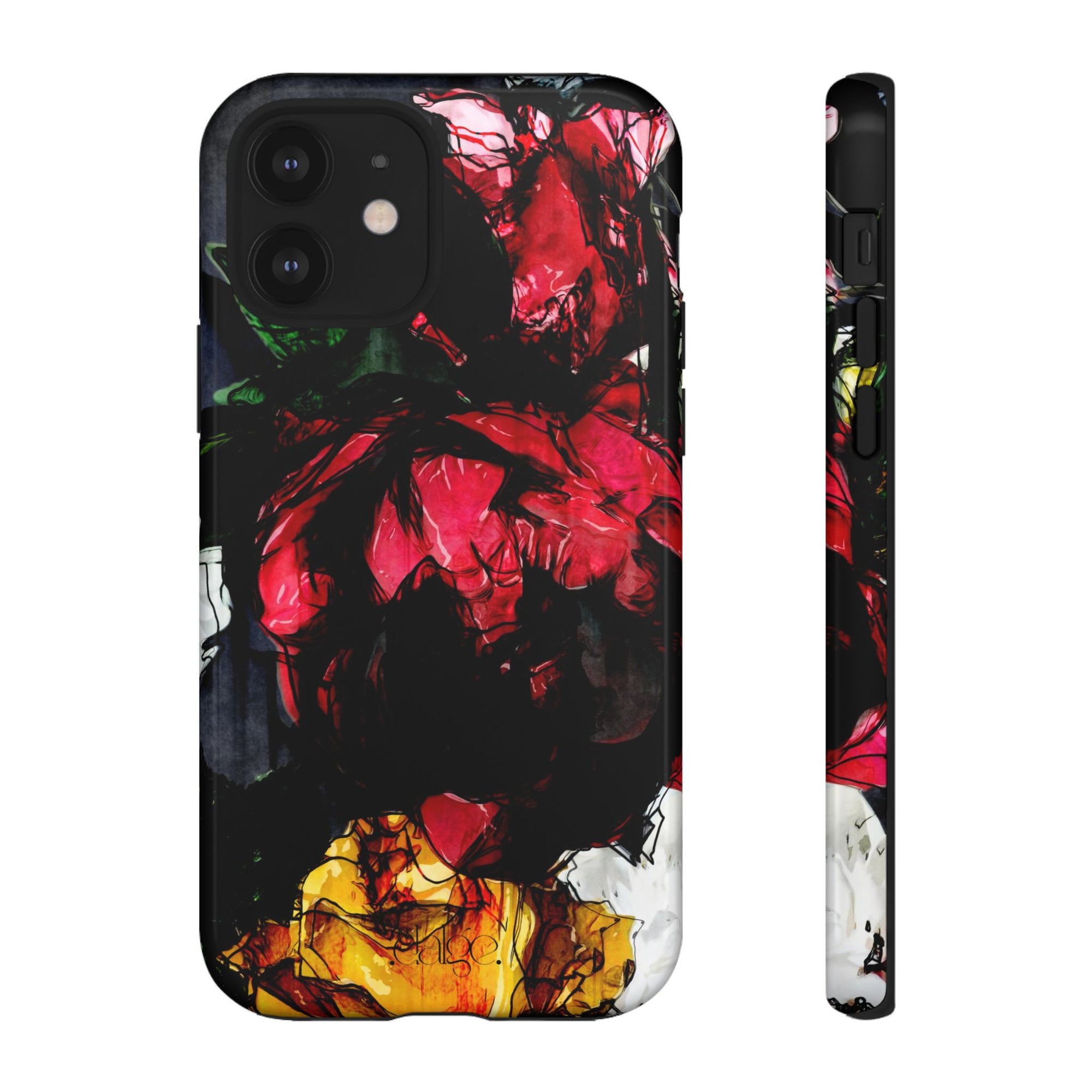 Dark Floral phone Case Analise