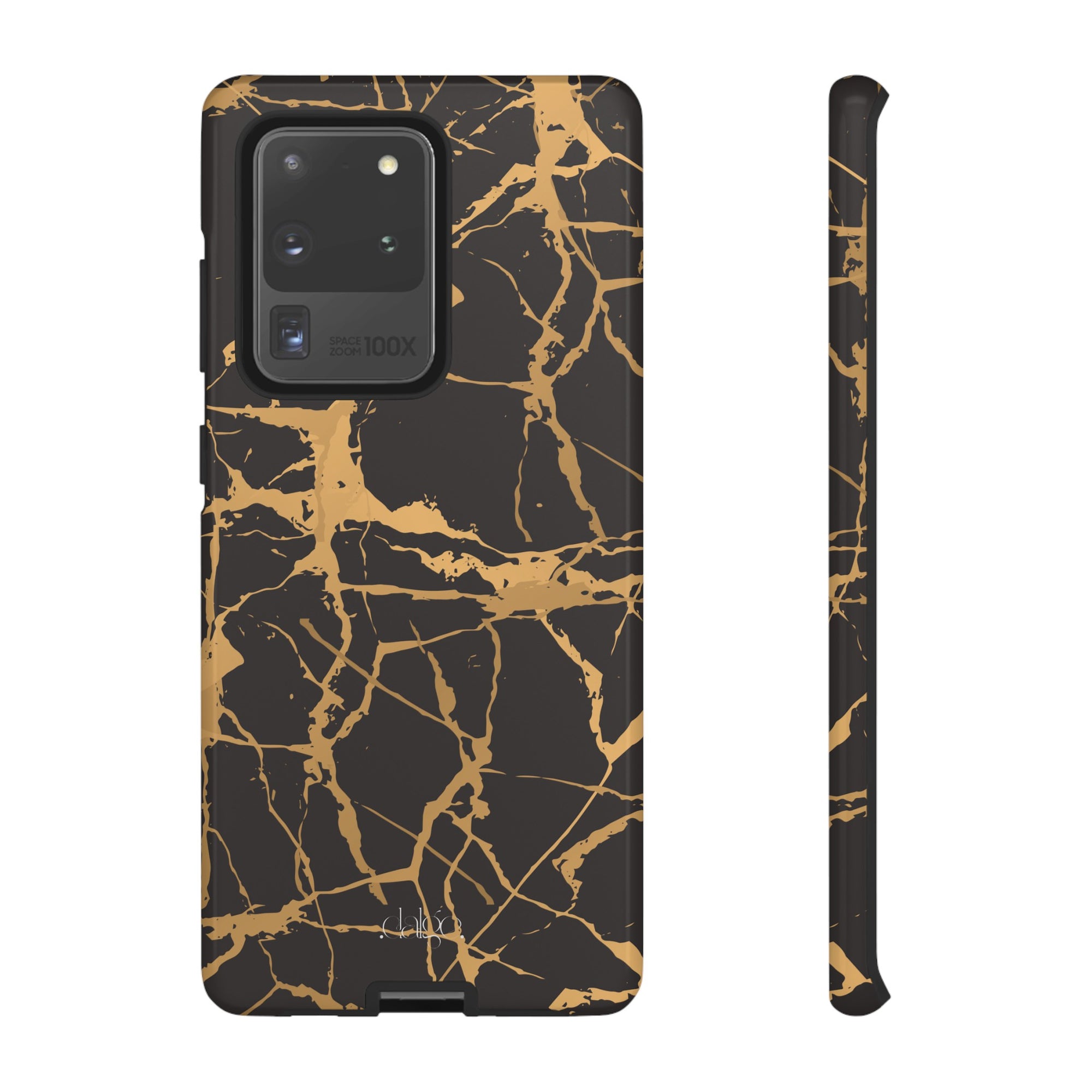 Marble Black and Gold Tough Case, iPhone Tough Case, Samsung Tough Case, Google Pixel Case, Gold marble  Phone Cover, iPhone Tough Case.