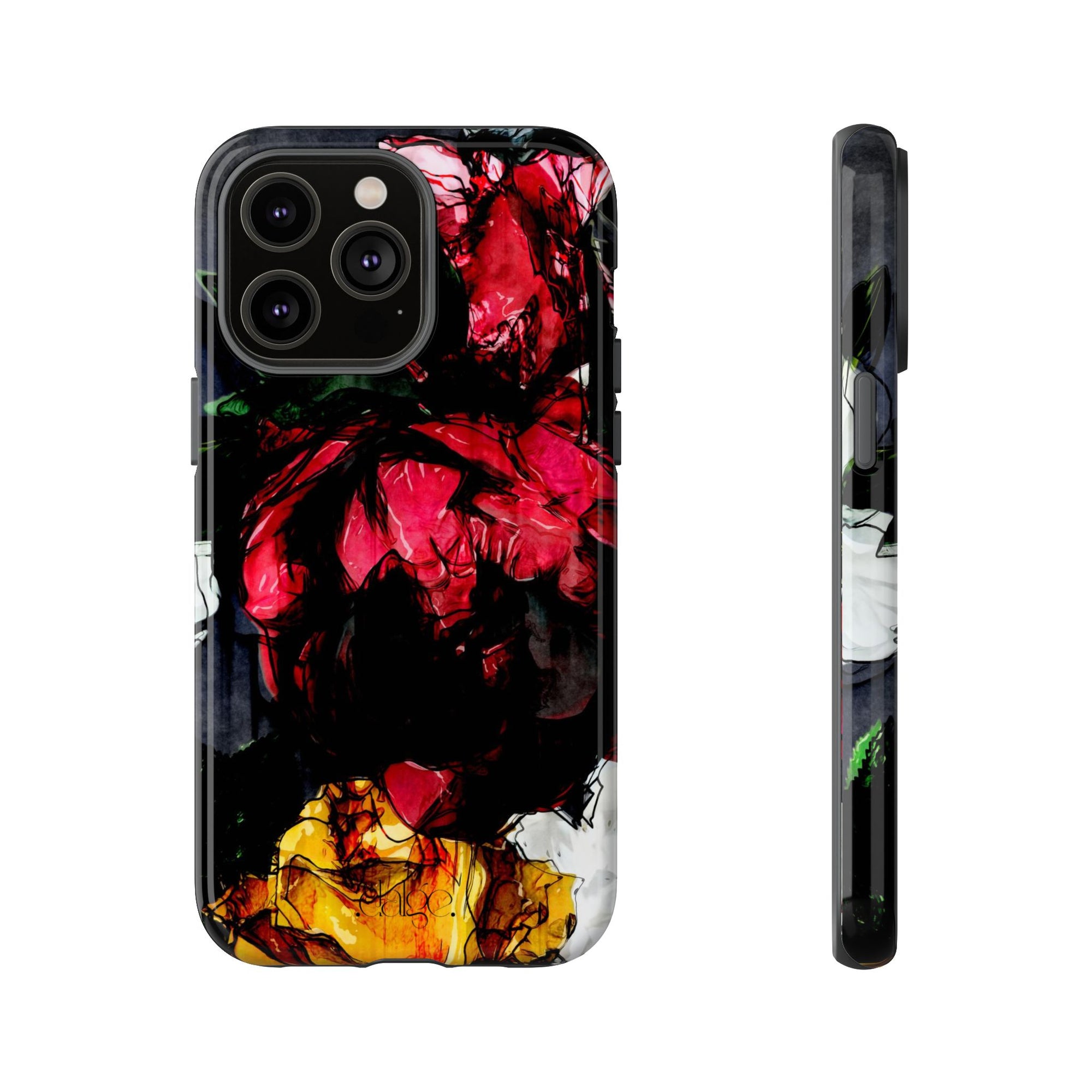 Dark Floral phone Case Analise