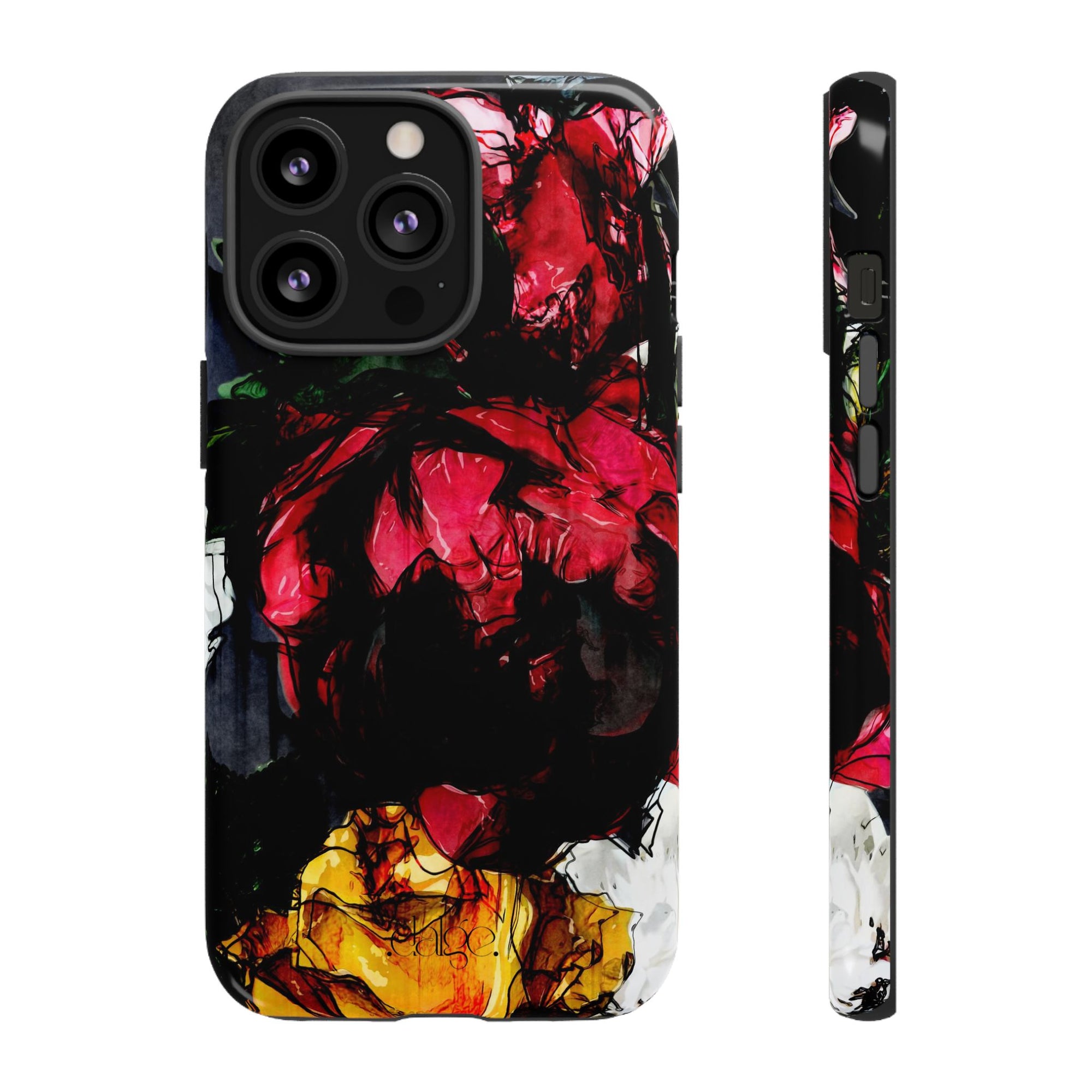 Dark Floral phone Case Analise