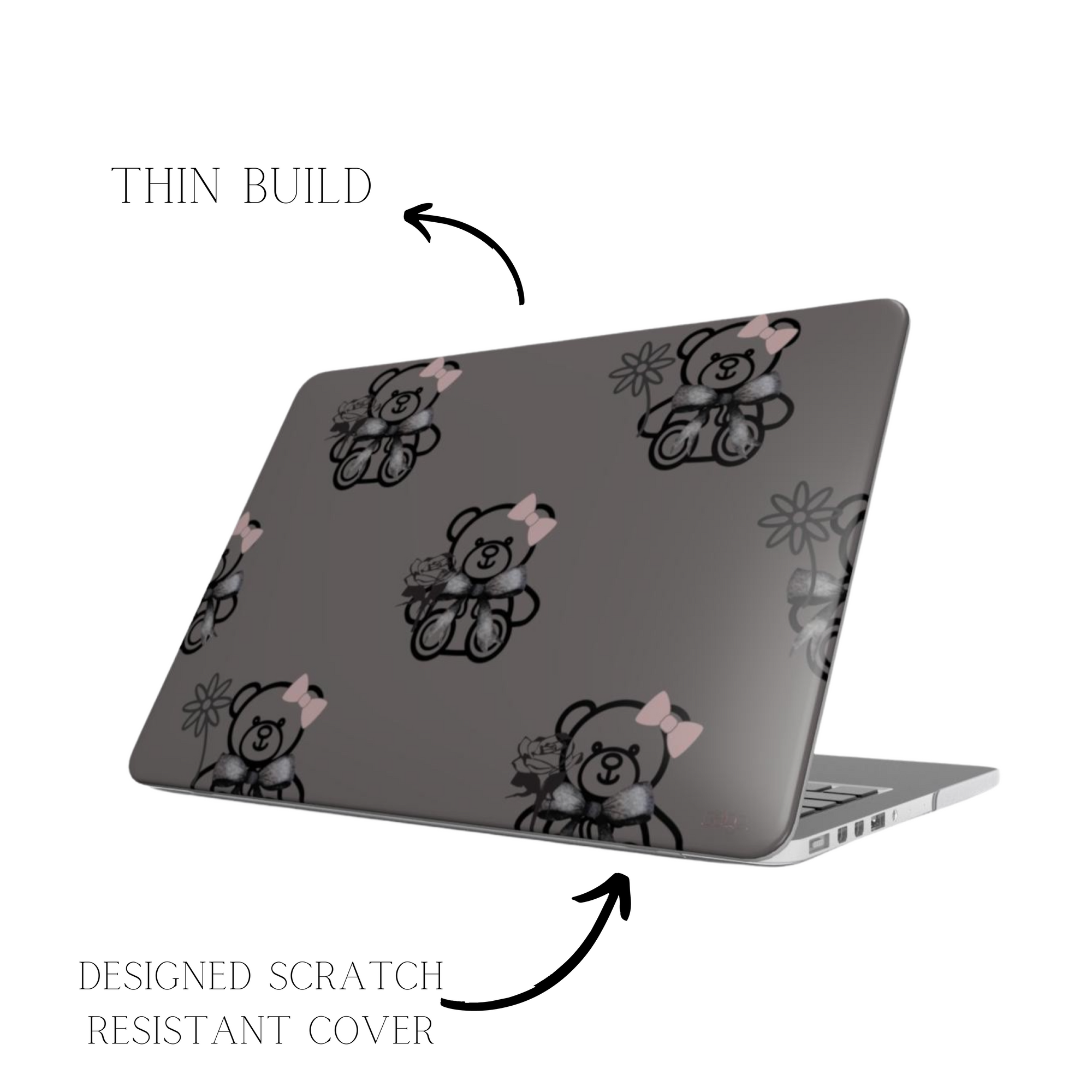 Oh Teddy MacBook Case-Tech Accessories-Dalge