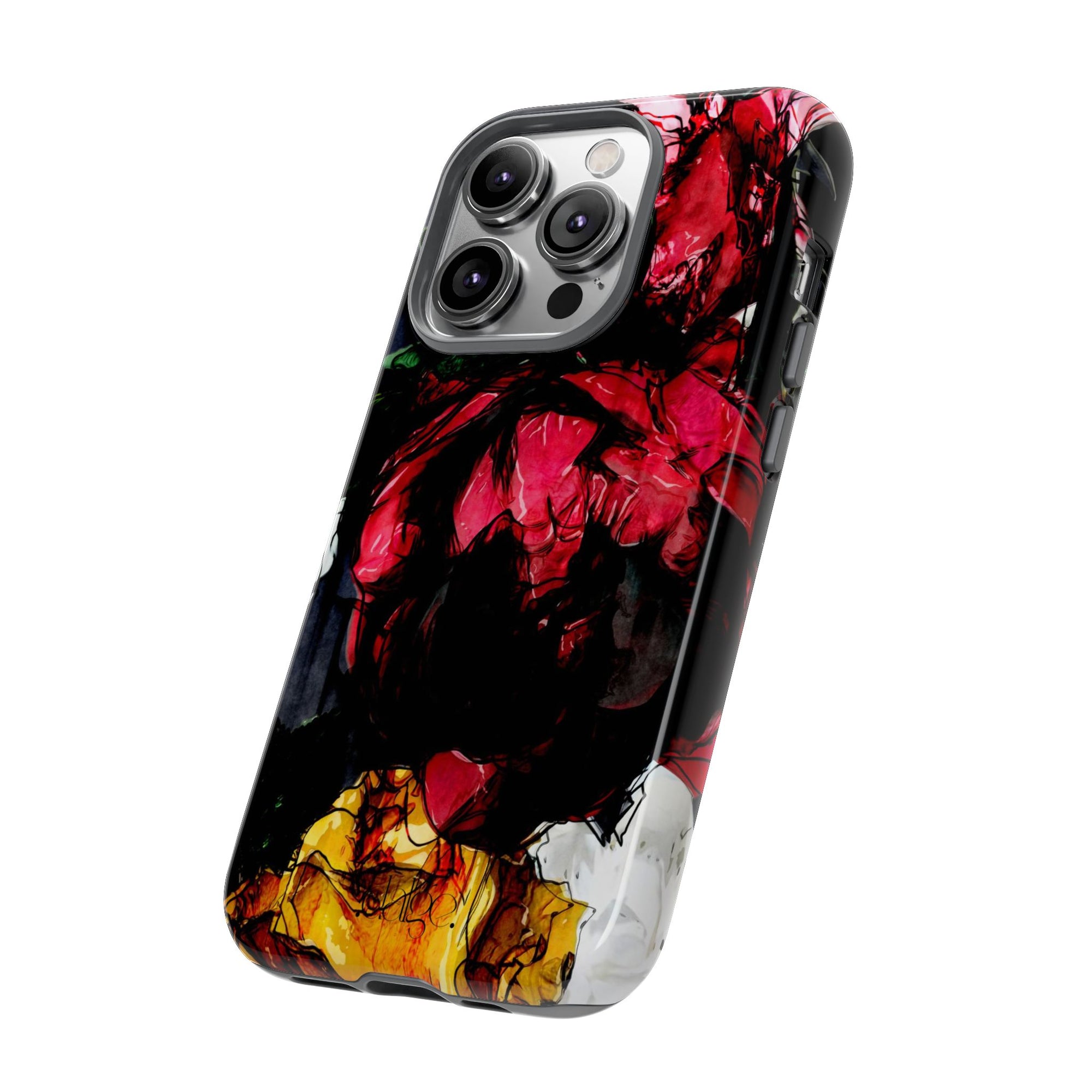 Dark Floral phone Case Analise