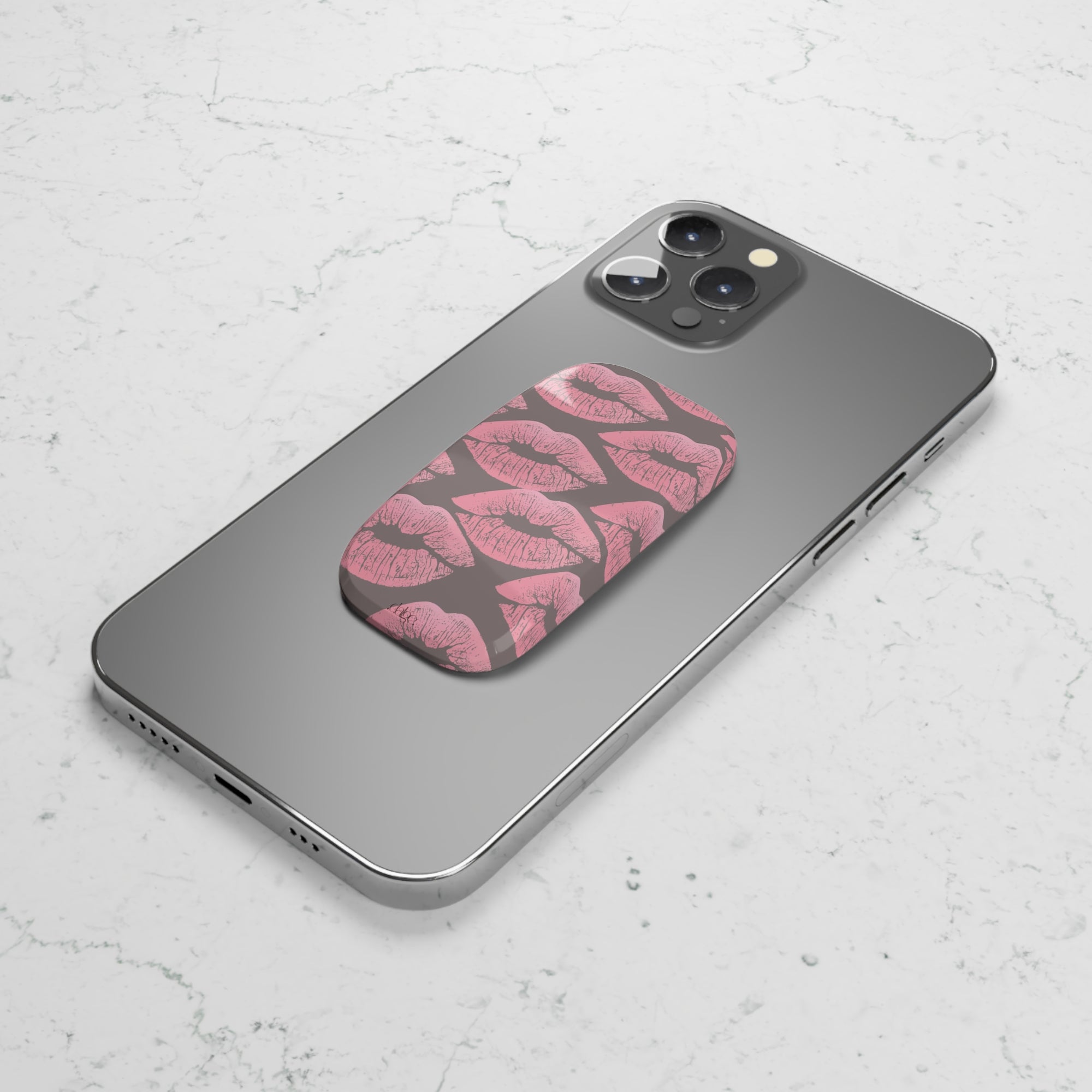 Dark Dream Phone Click-On Grip, Dream Pink Grip, Midnight blue Grip, Phone Click-on, Phone grip, Pink Click-on, Dream Phone Grip-Accessories-Dalge