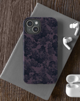 Dark floral phone case,vintage Retro Tough Case,iPhone 15 14 Pro Max| Glossy or Matte,Gothic, Samsung Galaxy Tough Case S24 S23 Plus Ultra-Phone Case-Dalge