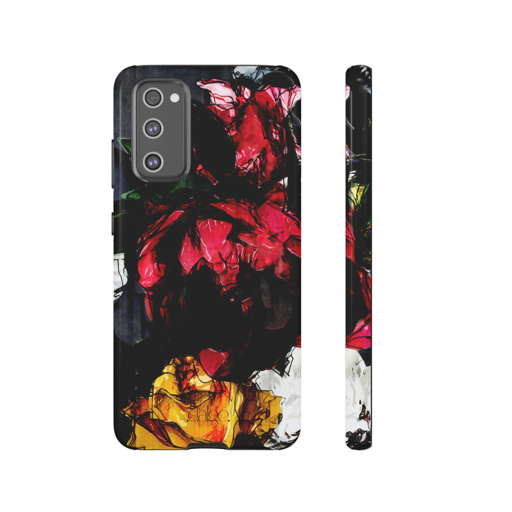 Dark Floral phone Case Analise