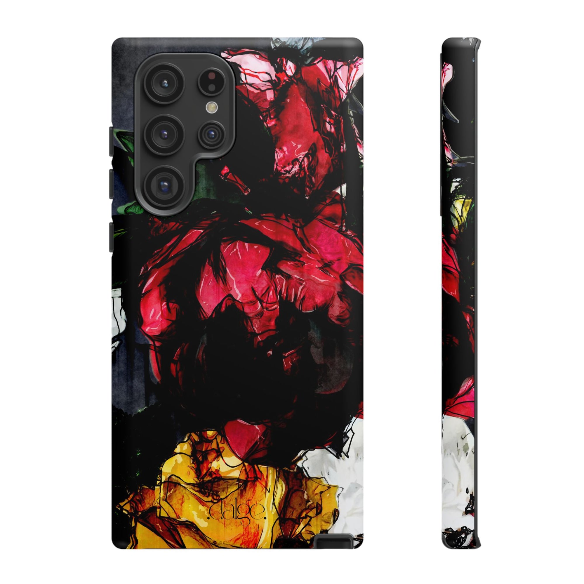 Dark Floral phone Case Analise