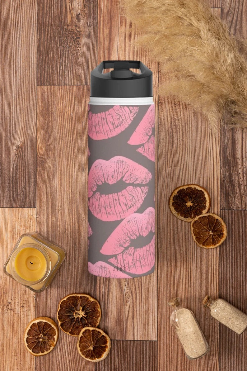 Dark Dream Stainless Steel Water Bottle, Trendy Water Bottle, Cute Design Drinkware, stylish Drinkware, Trendy water bottle. Designed-Mug-Dalge