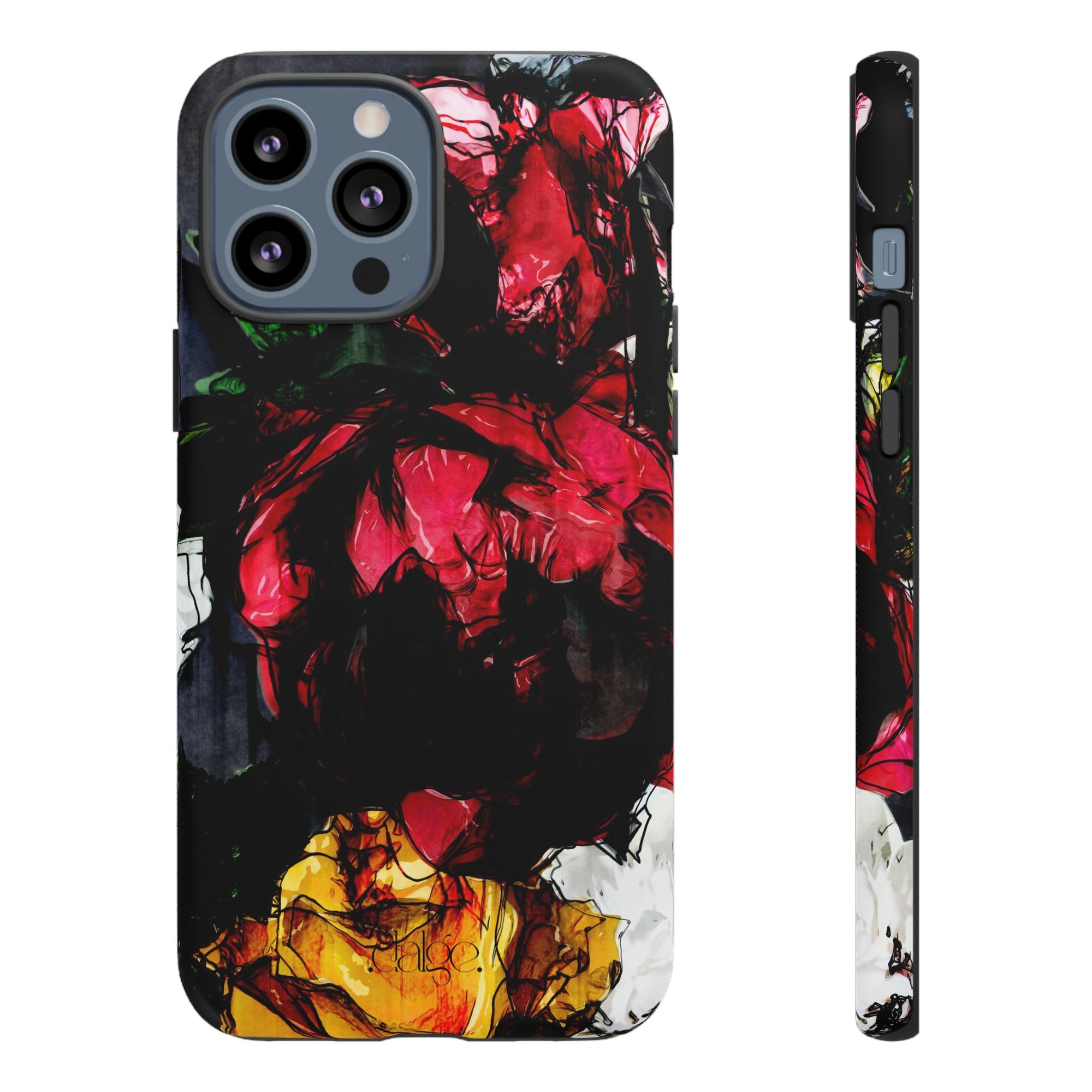 Dark Floral phone Case Analise