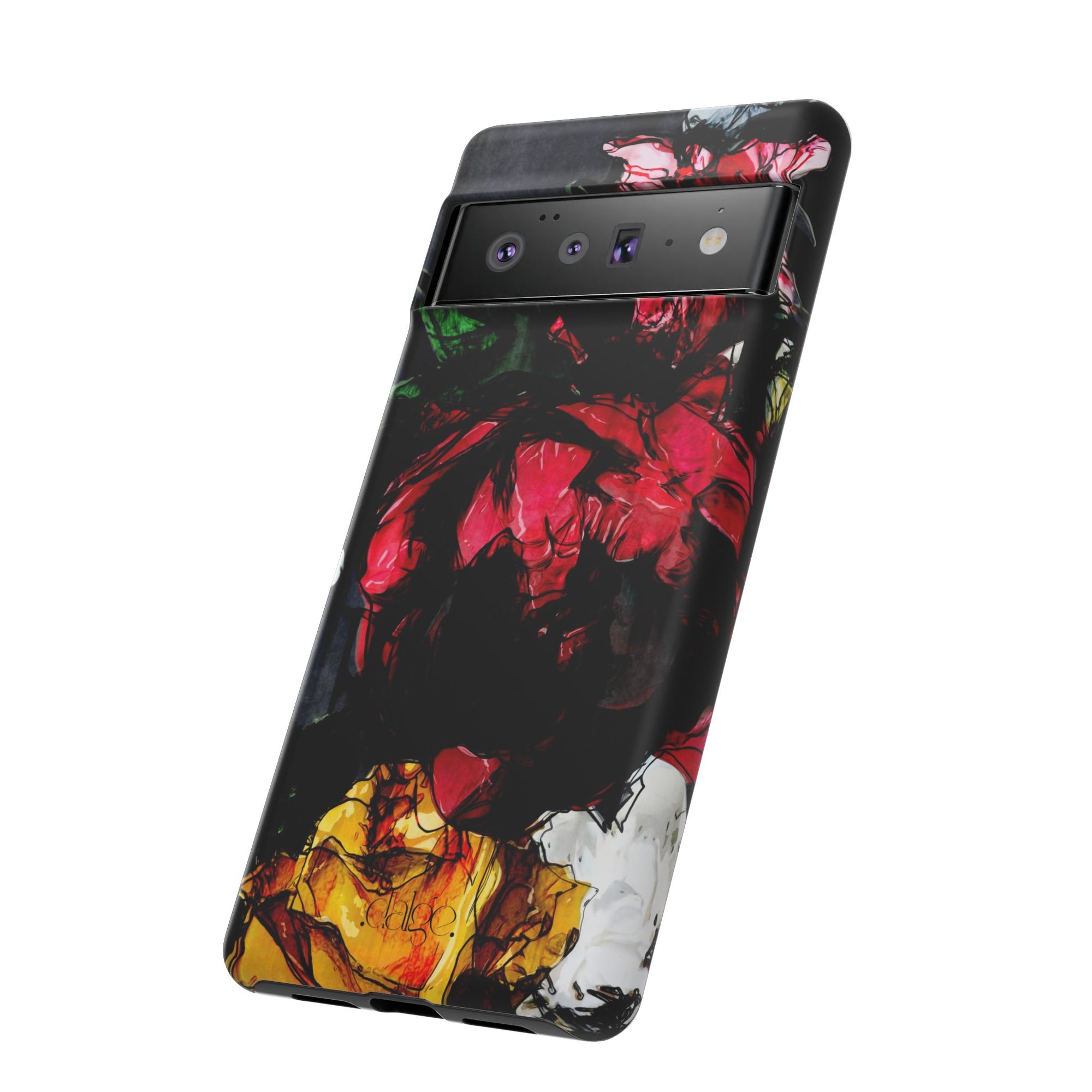 Dark Floral phone Case Analise