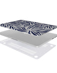 Midnight Blue Animal Print MacBook Case-Tech Accessories-Dalge