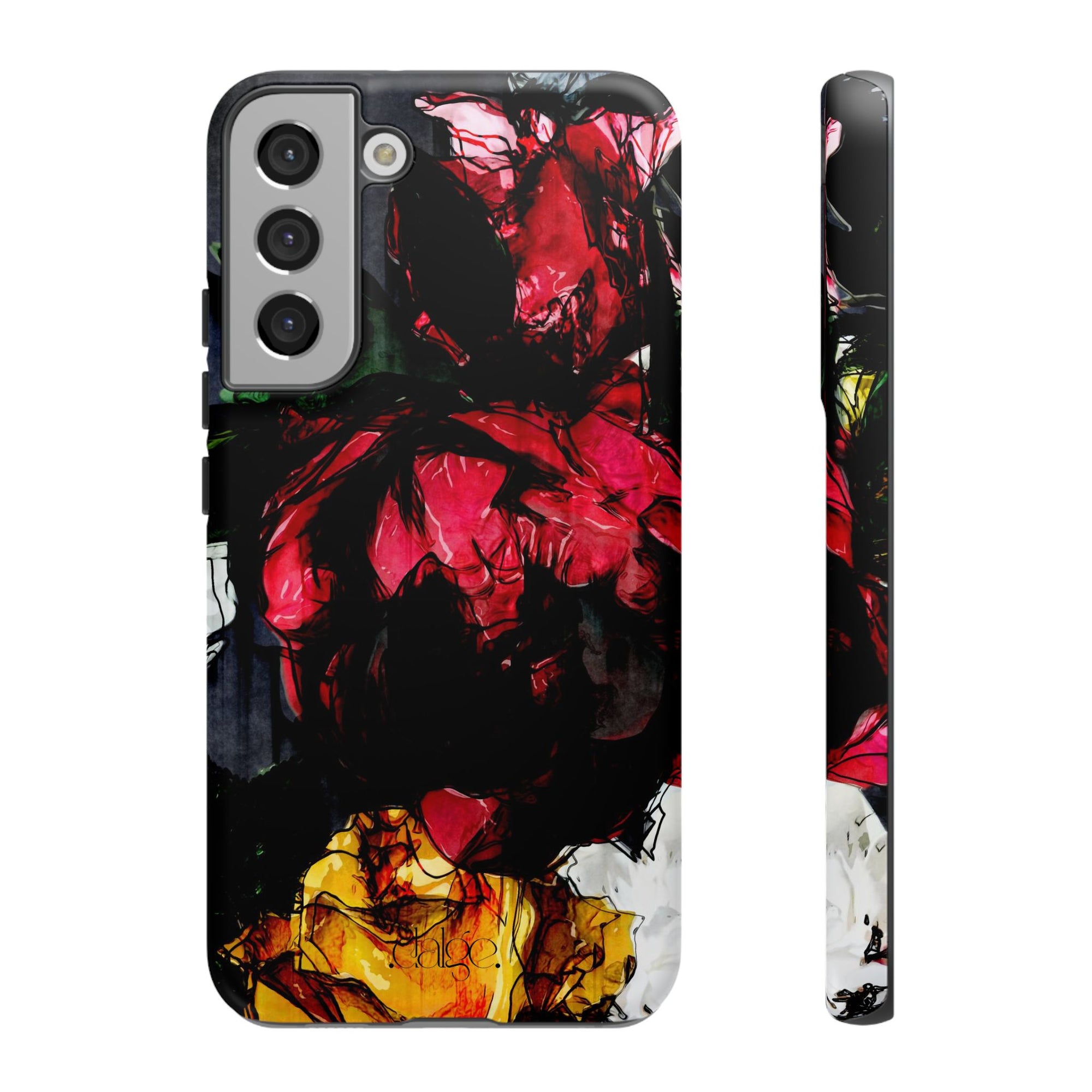 Dark Floral phone Case Analise